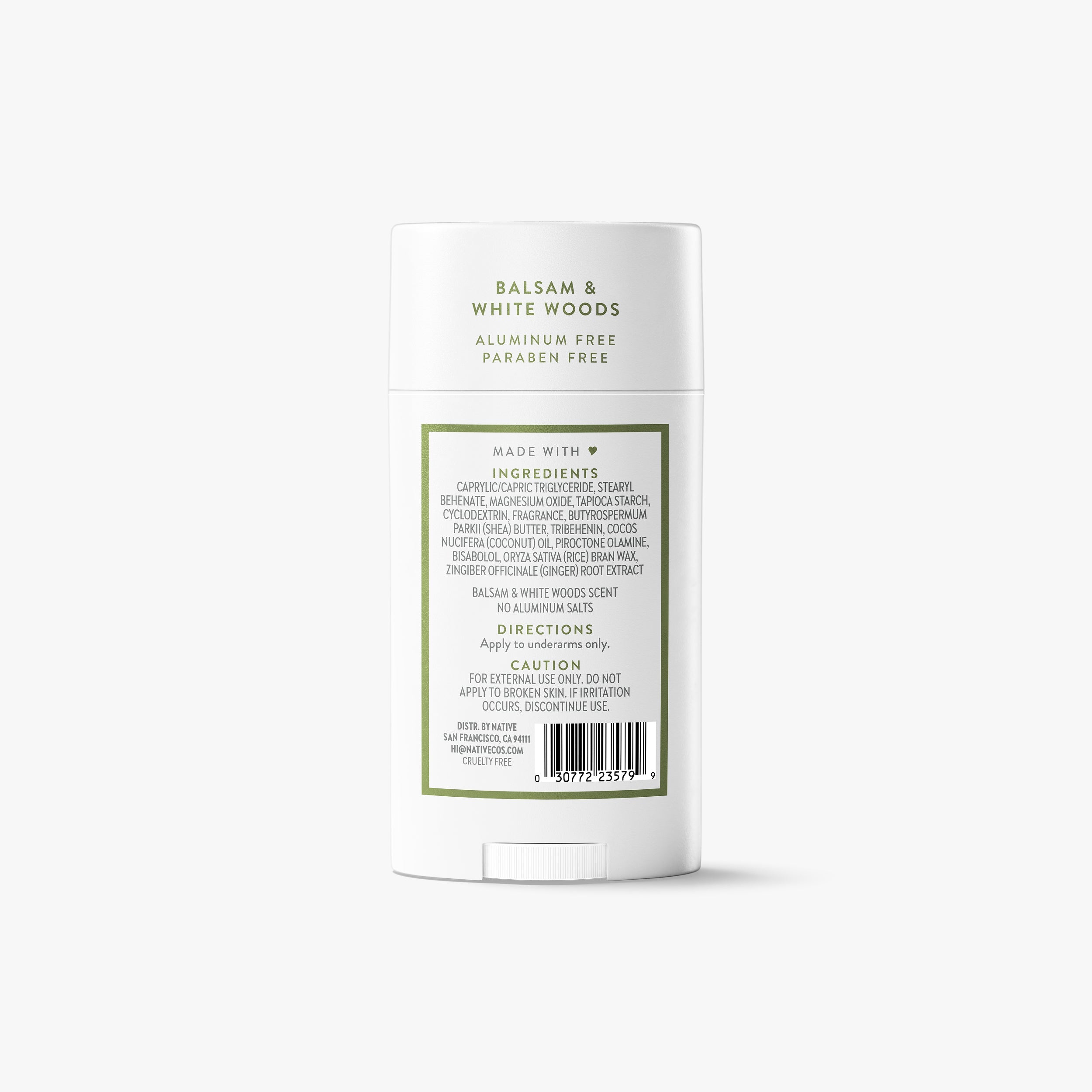 Deodorant Stick Classic Balsam and White Woods 2.65oz Daily Routine