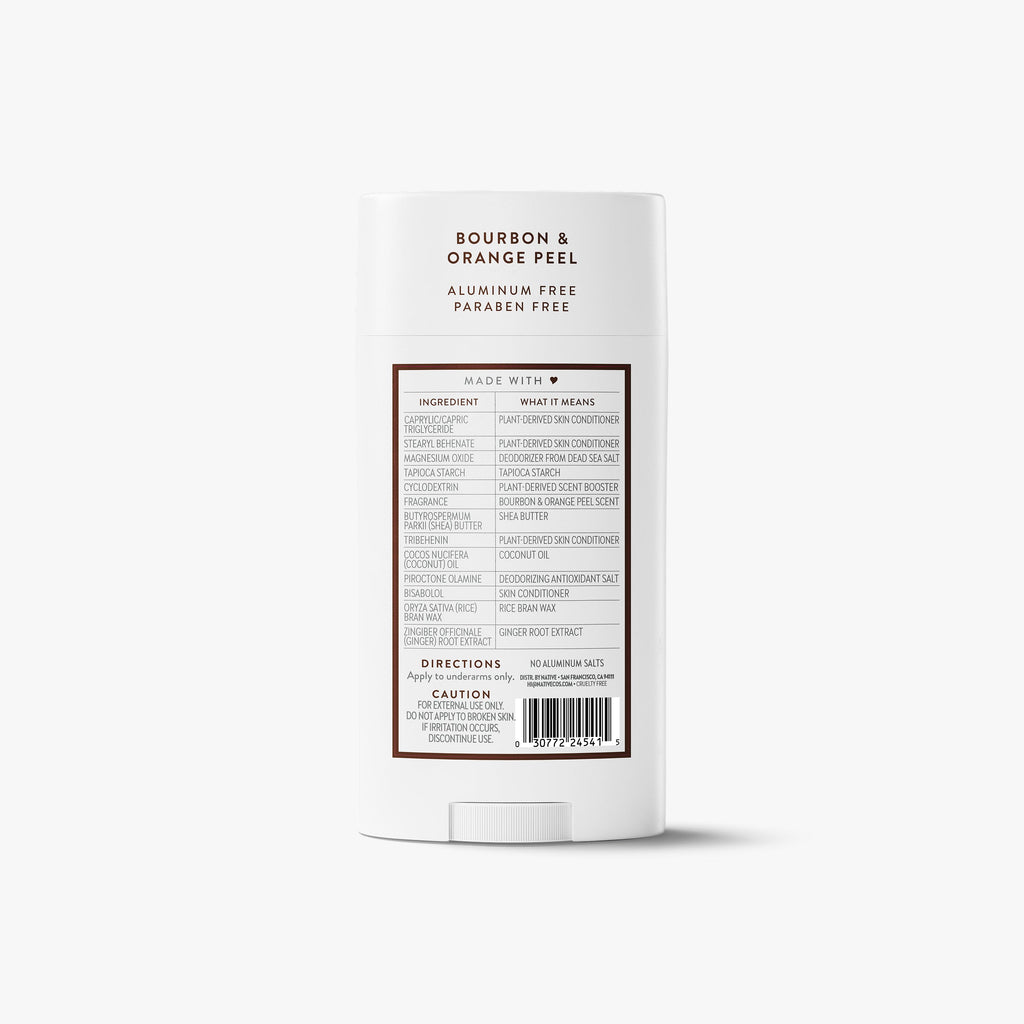 Deodorant Stick Classic Bourbon and Orange Peel 3.1oz Daily Routine