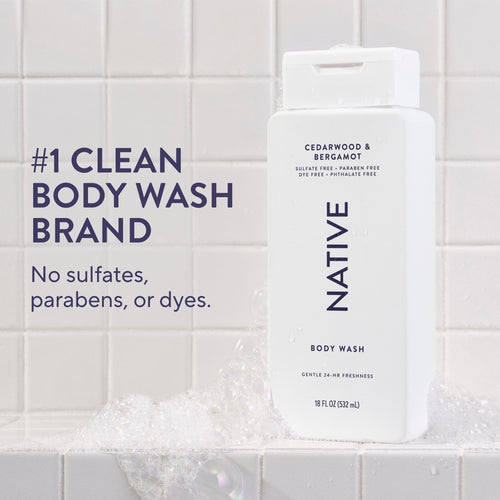 Body Wash Classic Cedarwood and Bergamot 18oz Daily Routine