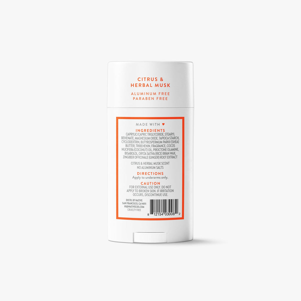 Deodorant Stick Classic Citrus and Herbal Musk 2.65oz Daily Routine