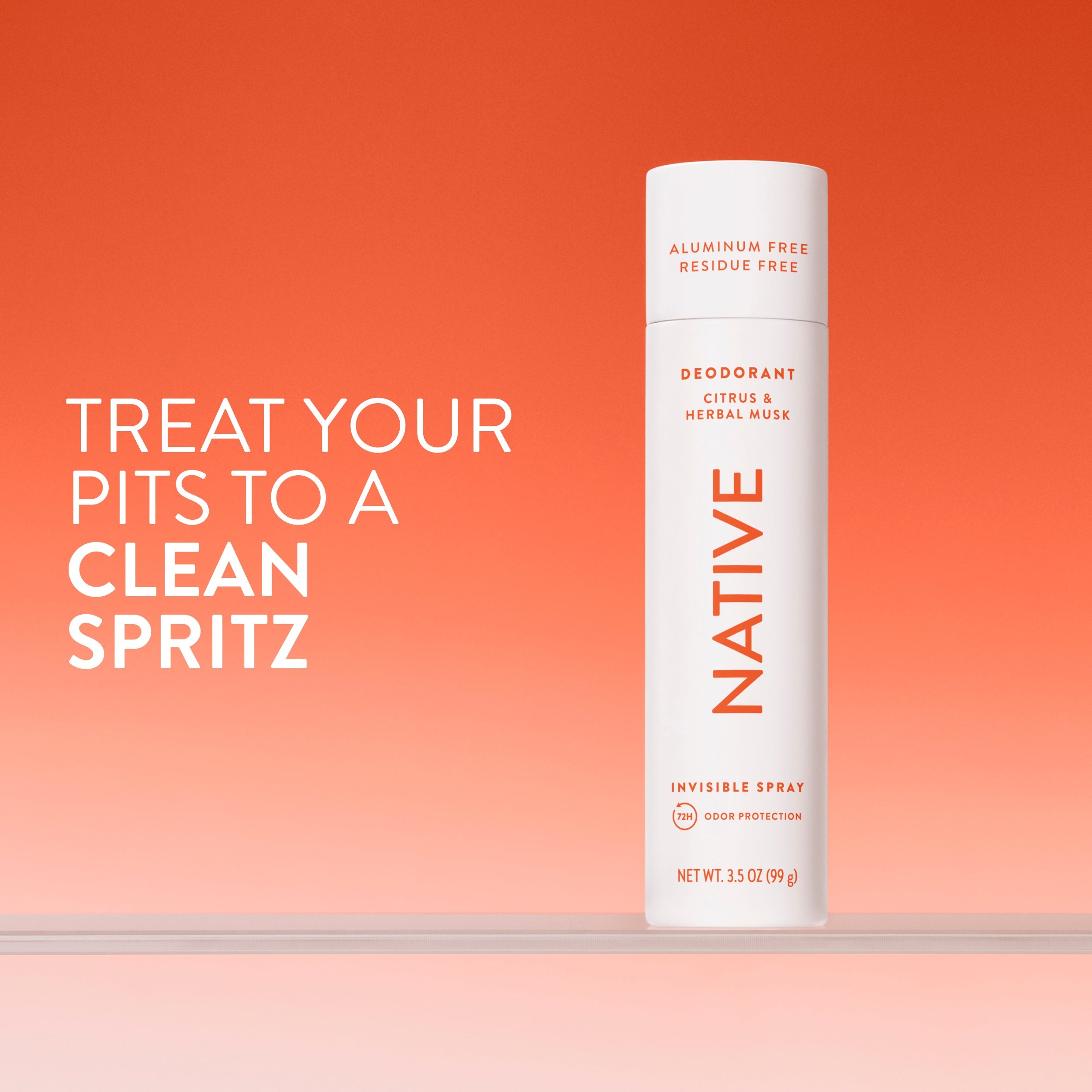 Deodorant Spray Classic Citrus and Herbal Musk 3.5oz Daily Routine