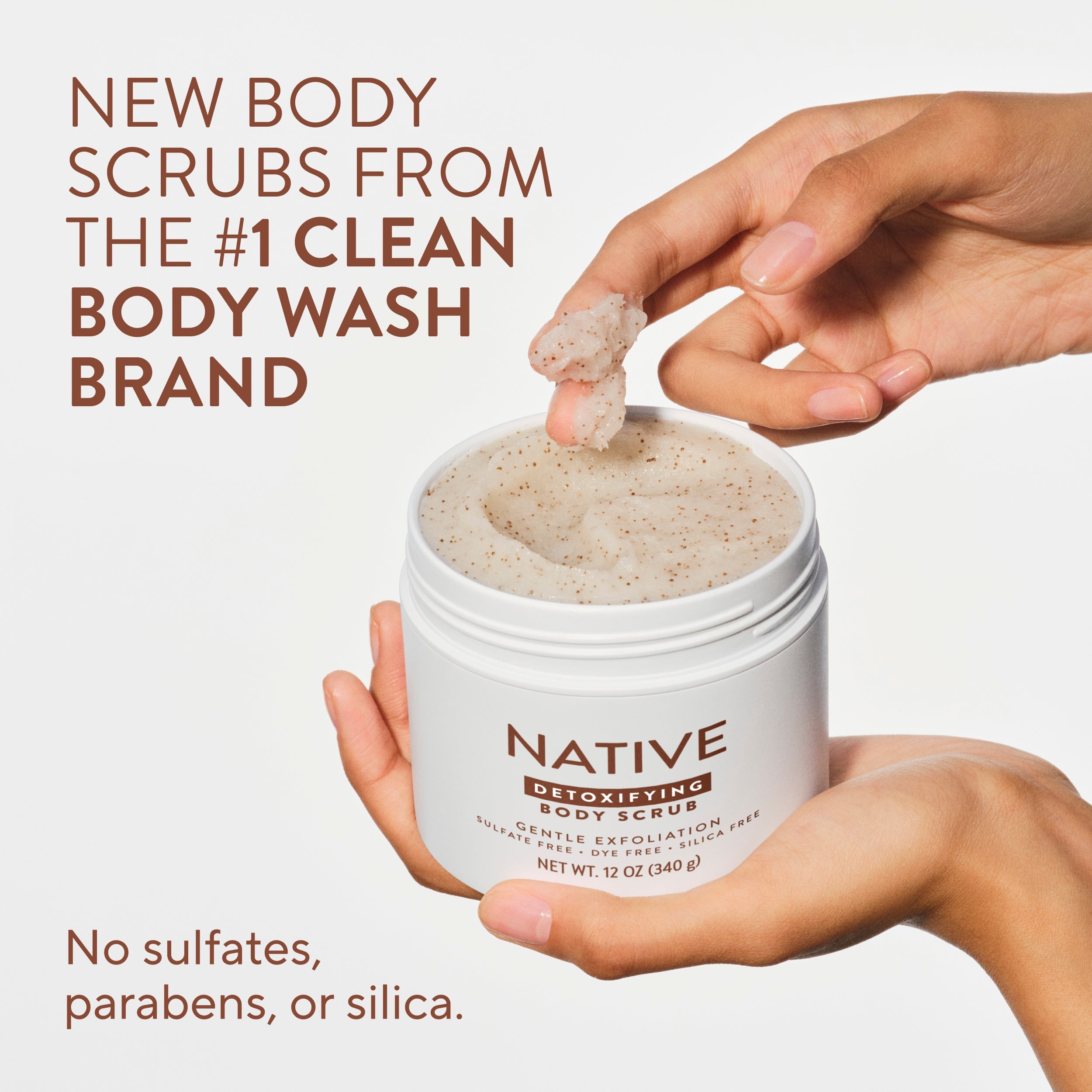 Body Scrub Classic Coconut and Vanilla 12oz Daily Routine