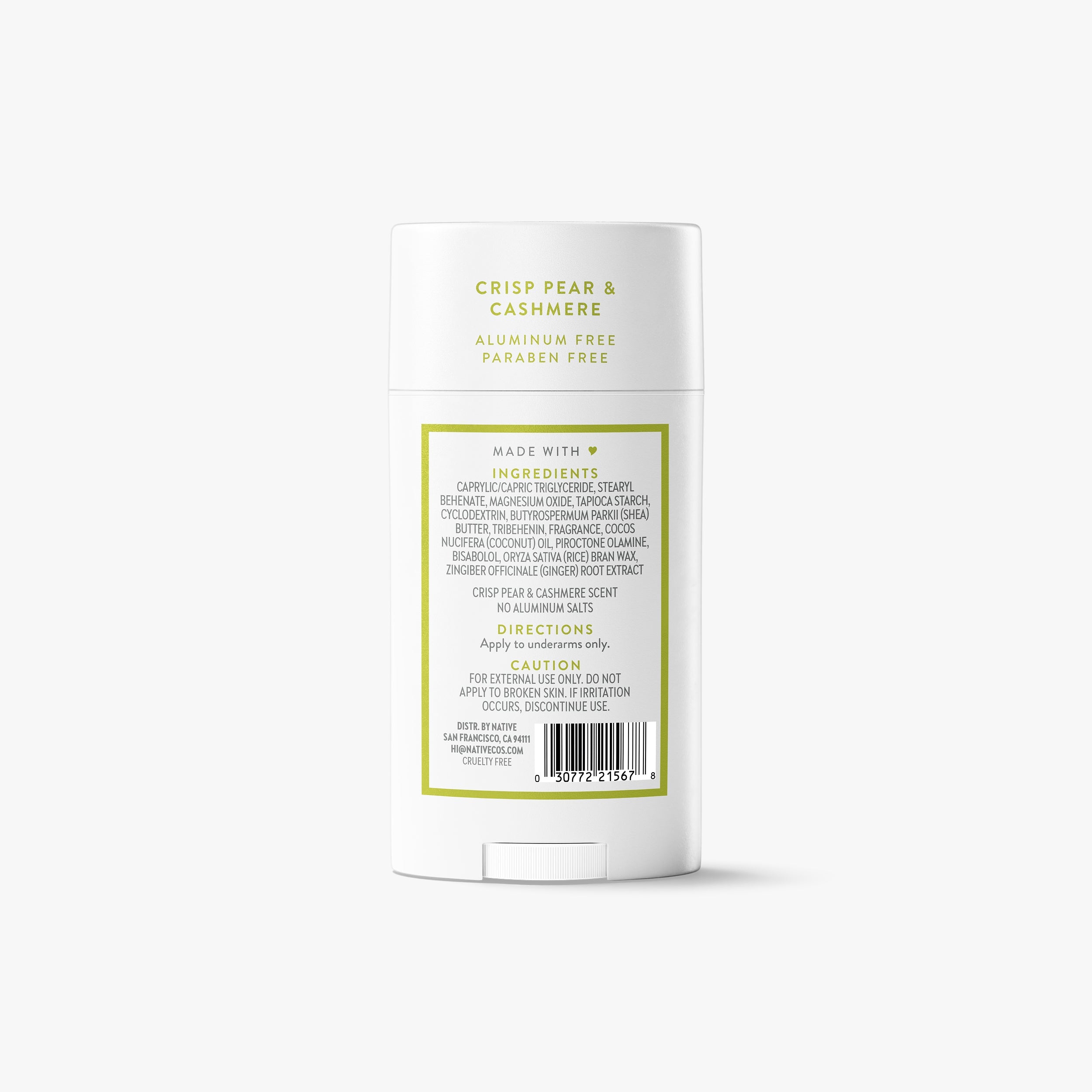 Deodorant Stick Classic Crisp Pear and Cashmere 2.65oz Daily Routine