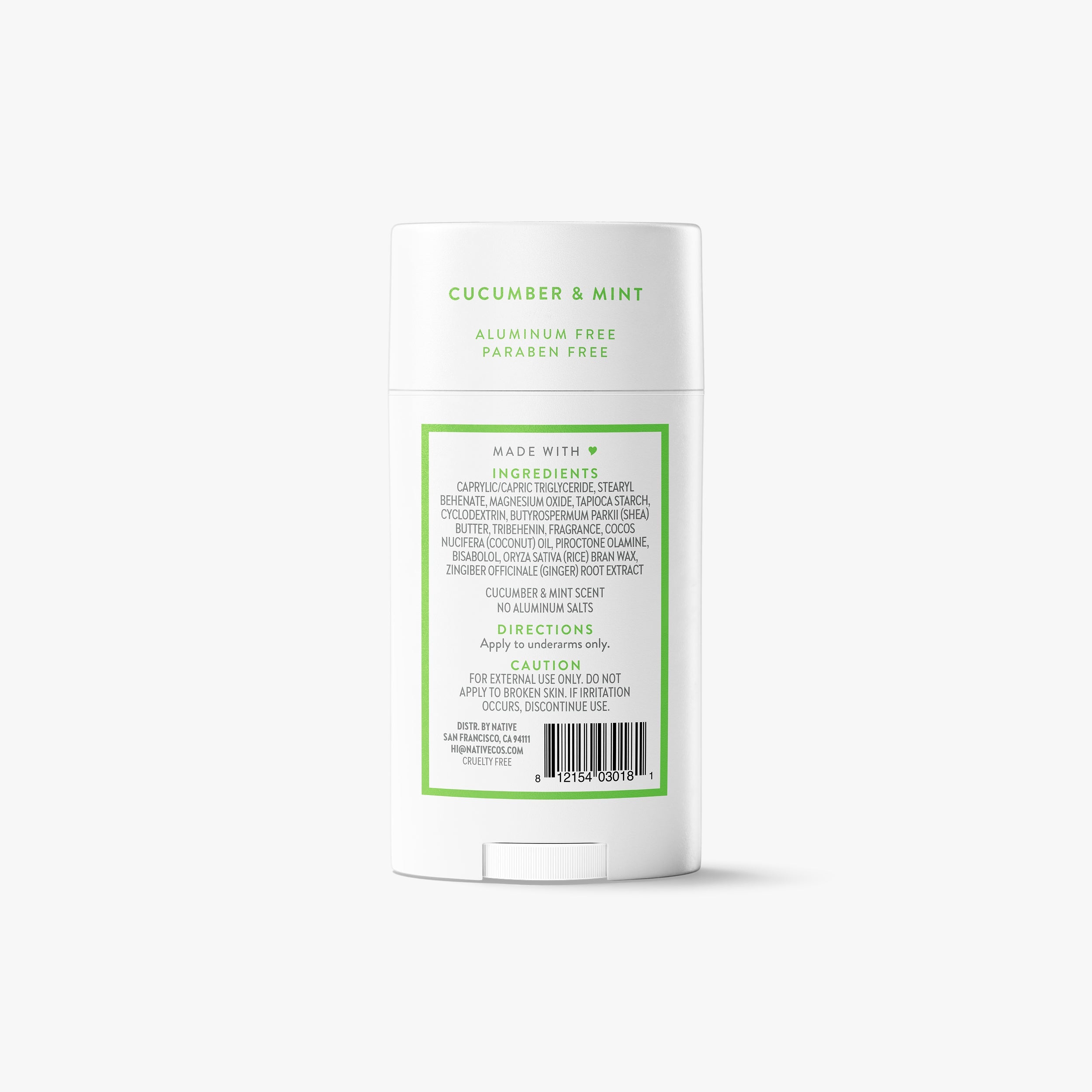 Deodorant Stick Classic Cucumber and Mint 2.65oz Daily Routine