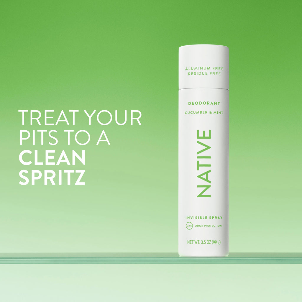 Deodorant Spray Classic Cucumber and Mint 3.5oz Daily Routine
