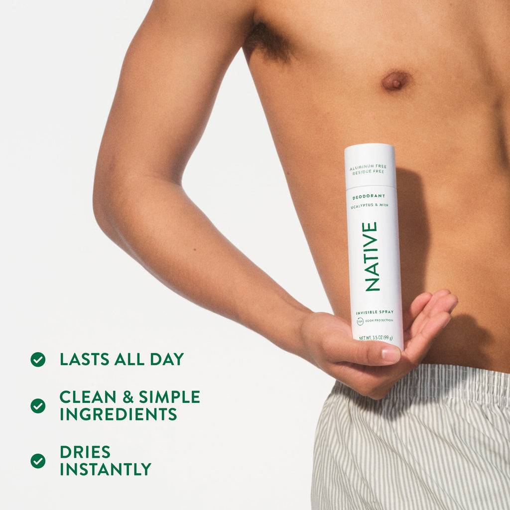 Deodorant Spray Classic Eucalyptus and Mint 3.5oz Daily Routine
