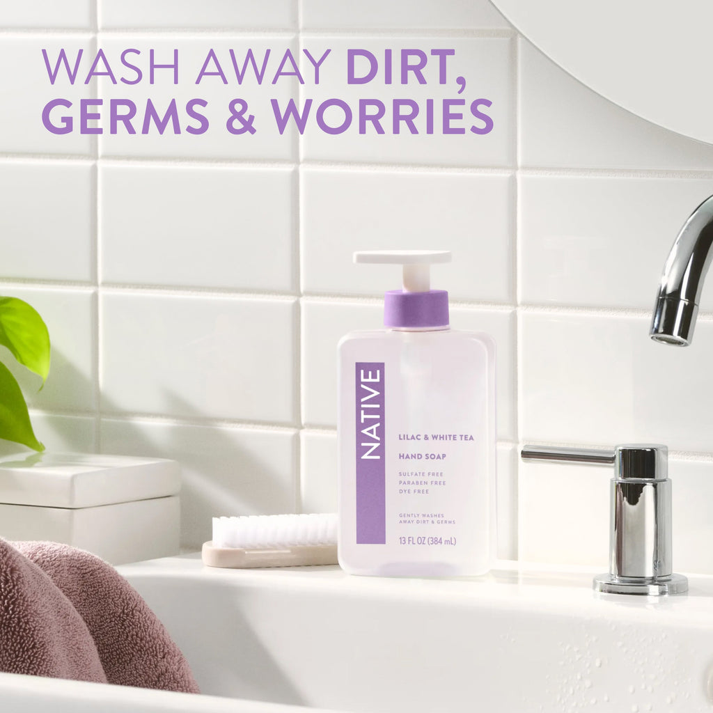 Hand Soap Classic Lilac and White Tea 13oz Daily Routine