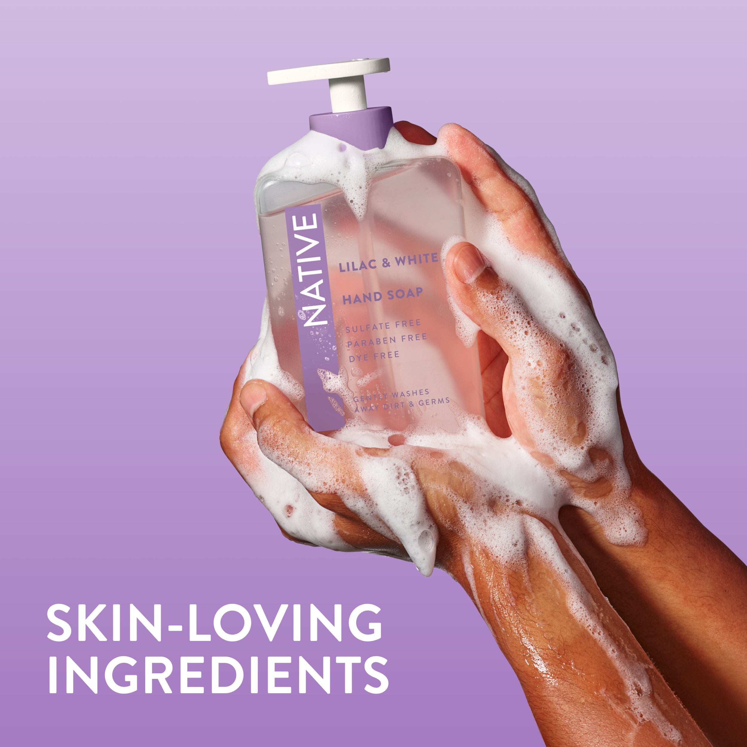 Hand Soap Classic Lilac and White Tea 13oz Daily Routine