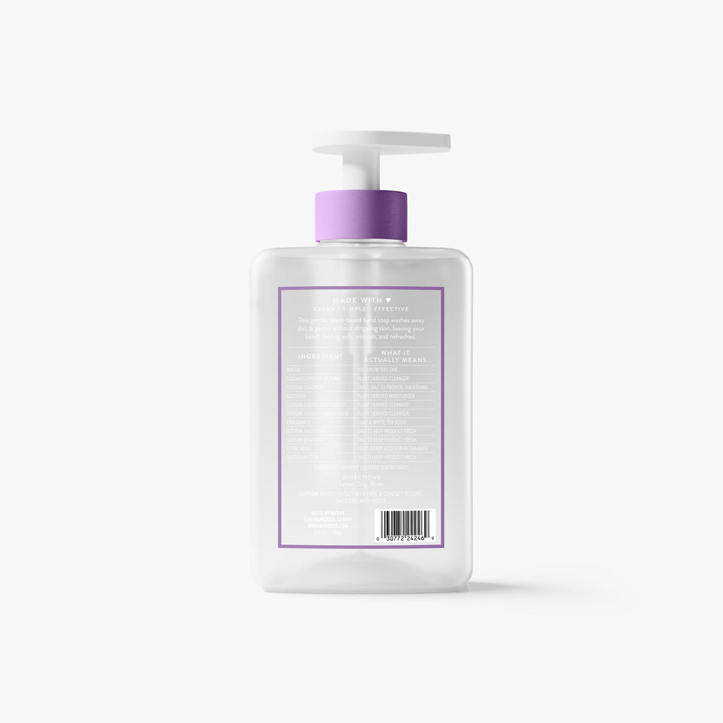 Hand Soap Classic Lilac and White Tea 13oz Daily Routine