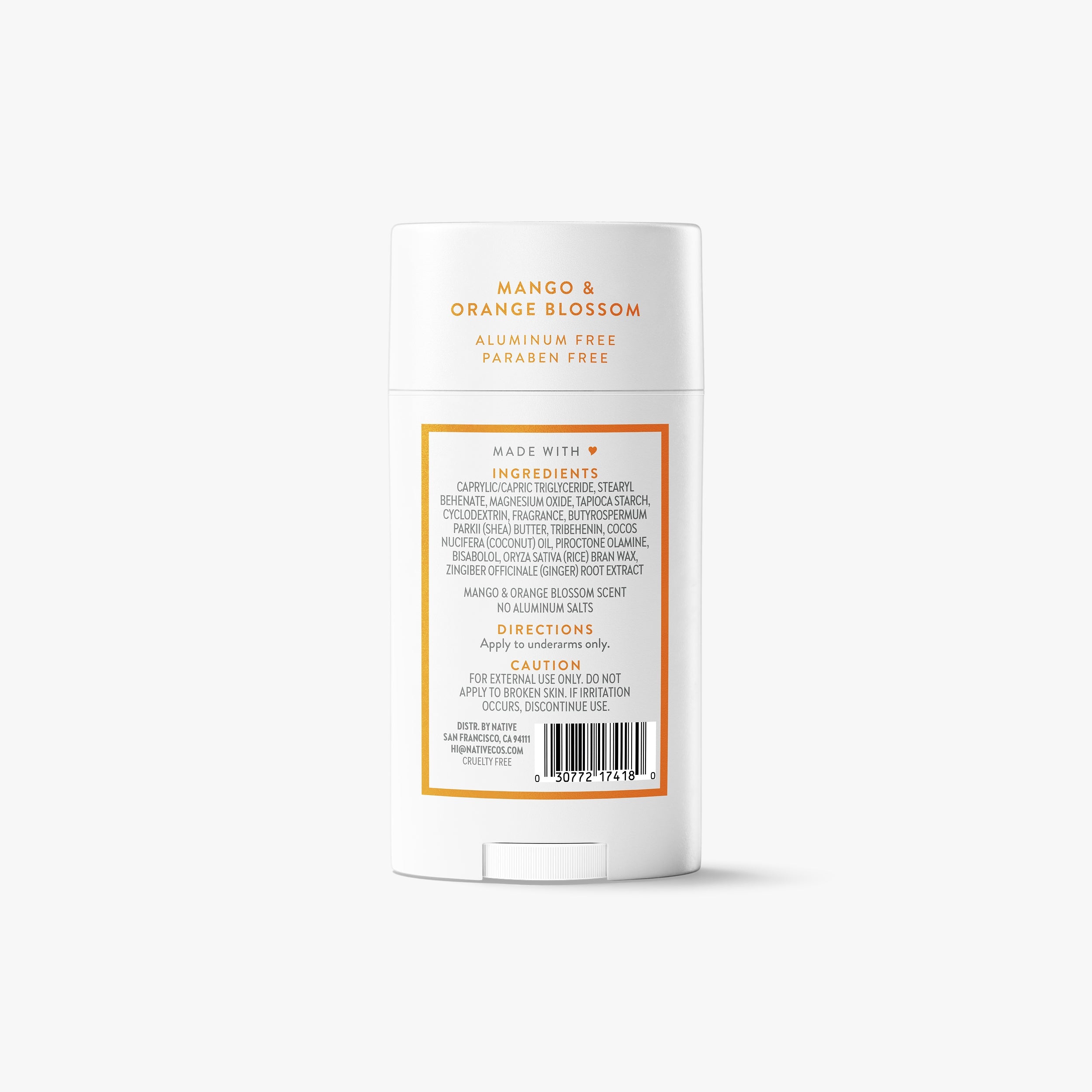 Deodorant Stick Classic Mango and Orange Blossom 2.65oz Daily Routine