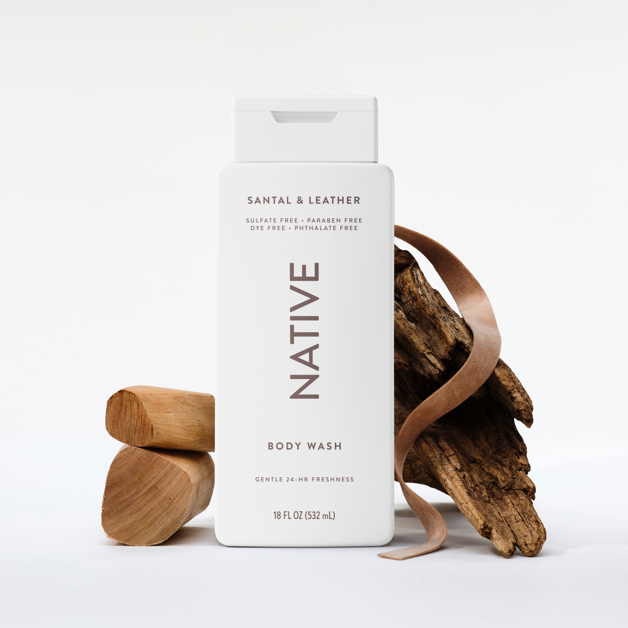 Body Wash Classic Santal and Leather 18oz Daily Routine