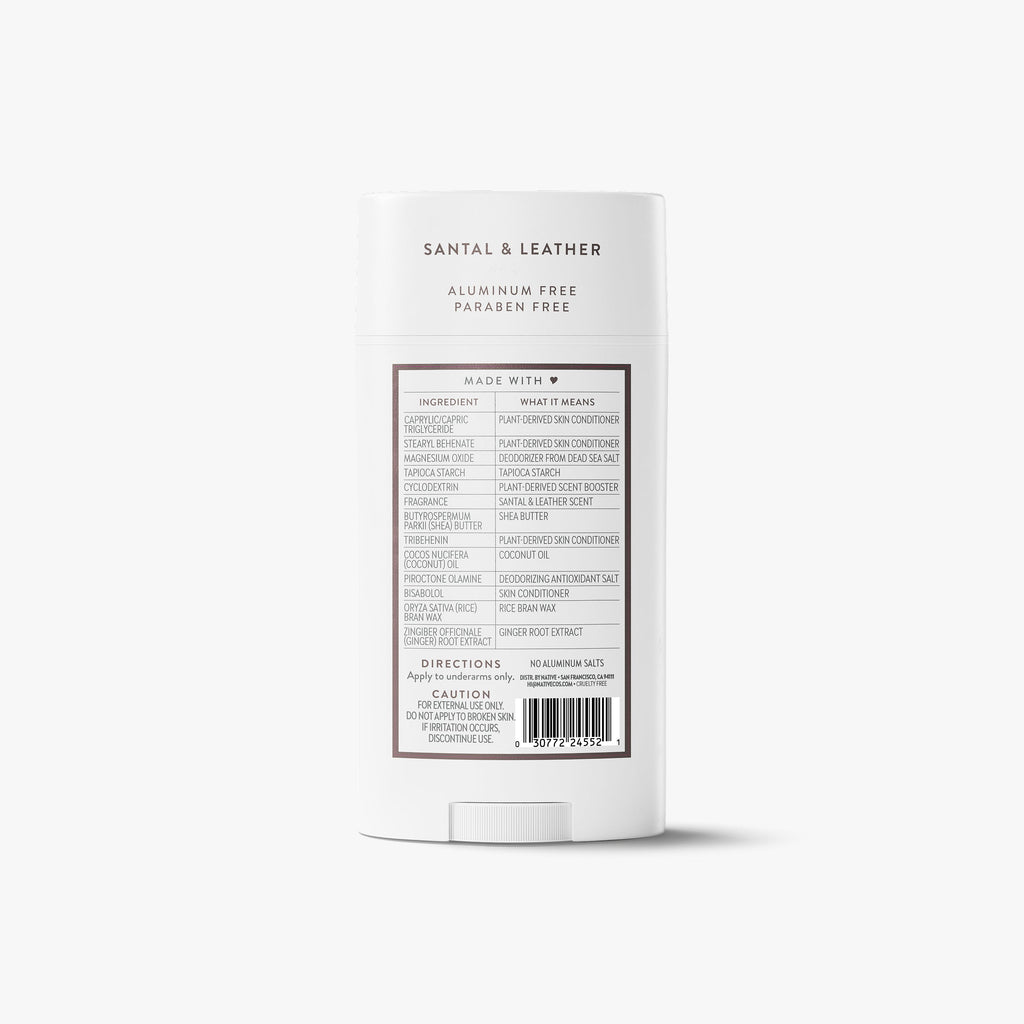 Deodorant Stick Classic Santal and Leather 3.1oz Daily Routine