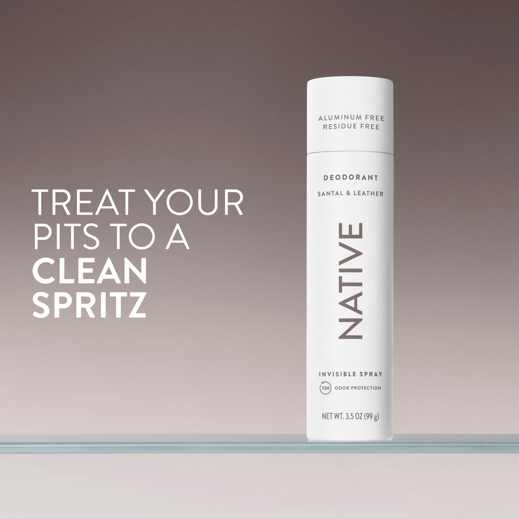 Deodorant Spray Classic Santal and Leather 3.5oz Daily Routine