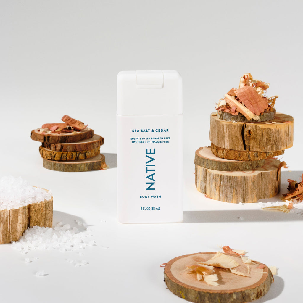 Mini Body Wash Classic Sea Salt and Cedar 3oz Daily Routine
