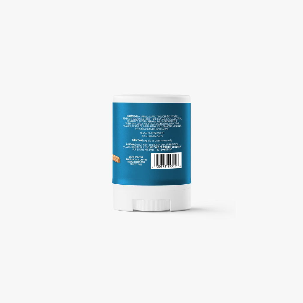 Mini Deodorant Stick Classic Sea Salt and Cedar 0.5oz Daily Routine