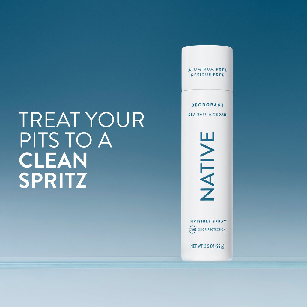 Deodorant Spray Classic Sea Salt and Cedar 3.5oz Daily Routine