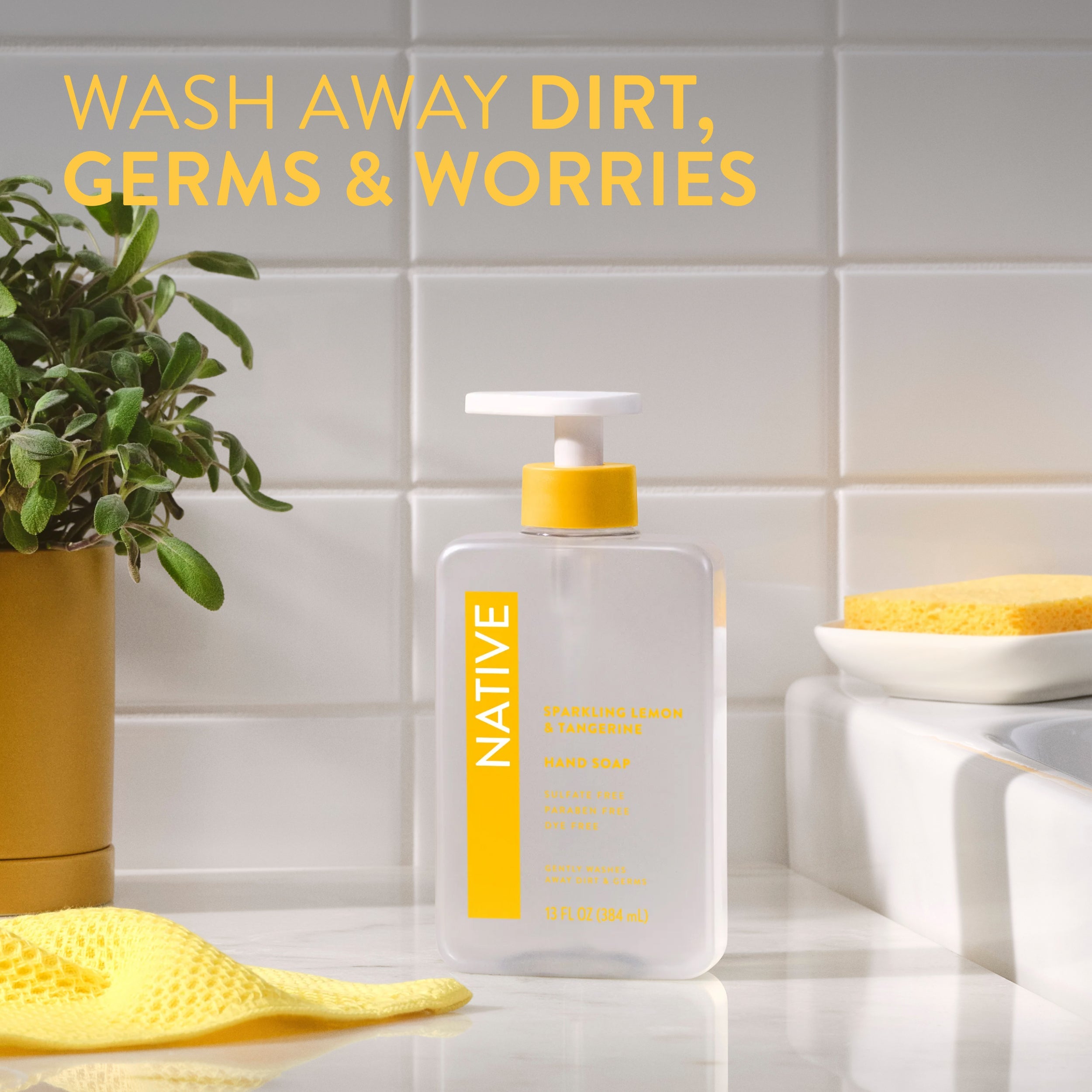 Hand Soap Classic Sparkling Lemon and Tangerine 13oz Daily Routine