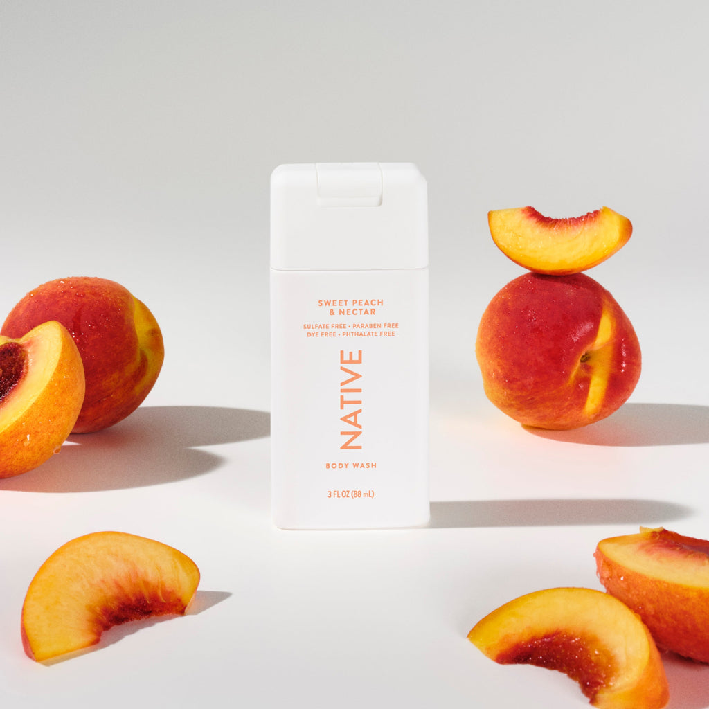 Mini Body Wash Classic Sweet Peach and Nectar 3oz Daily Routine