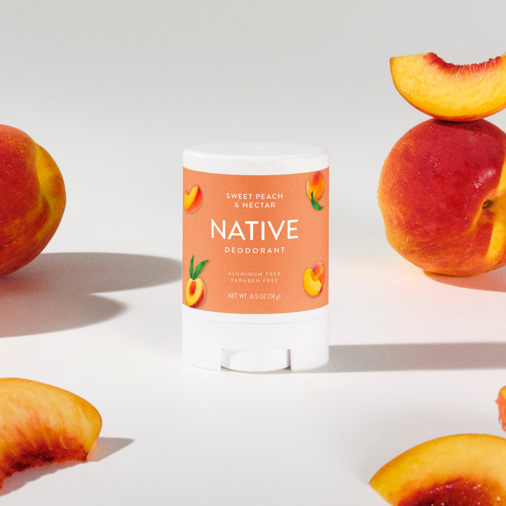 Mini Deodorant Stick Classic Sweet Peach and Nectar 0.5oz Daily Routine