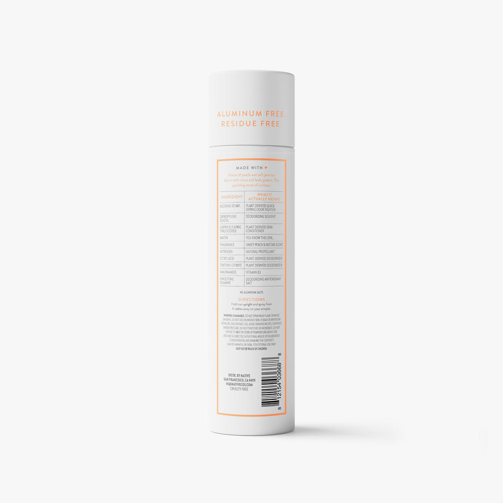 Deodorant Spray Classic Sweet Peach and Nectar 3.5oz Daily Routine