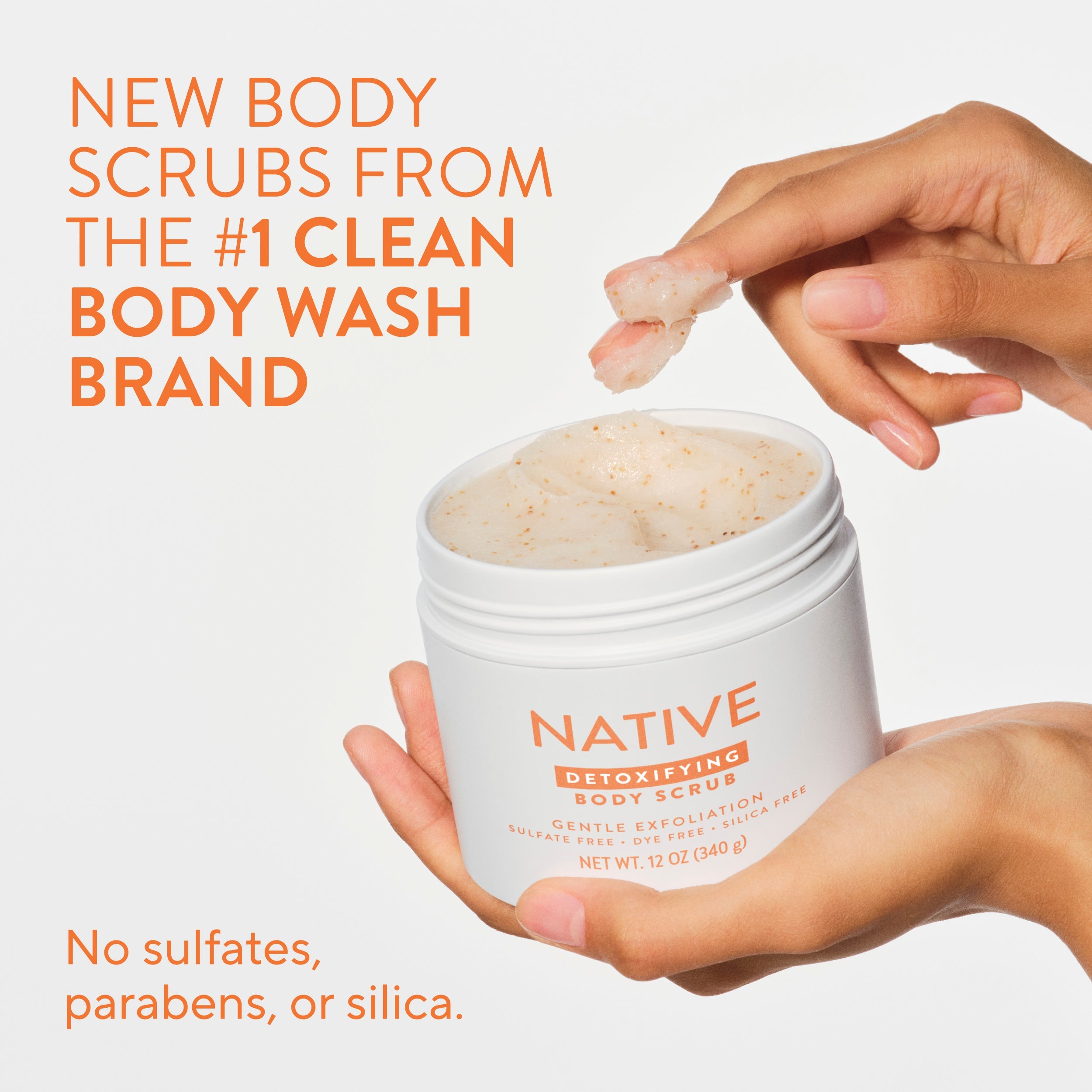 Body Scrub Classic Sweet Peach and Nectar 12oz Daily Routine