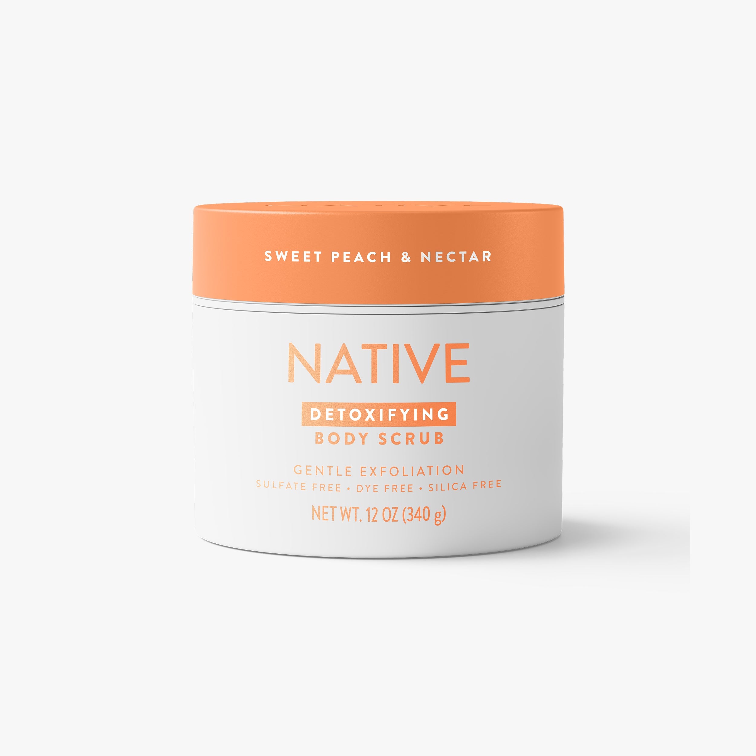 Body Scrub Classic Sweet Peach and Nectar 12oz Daily Routine