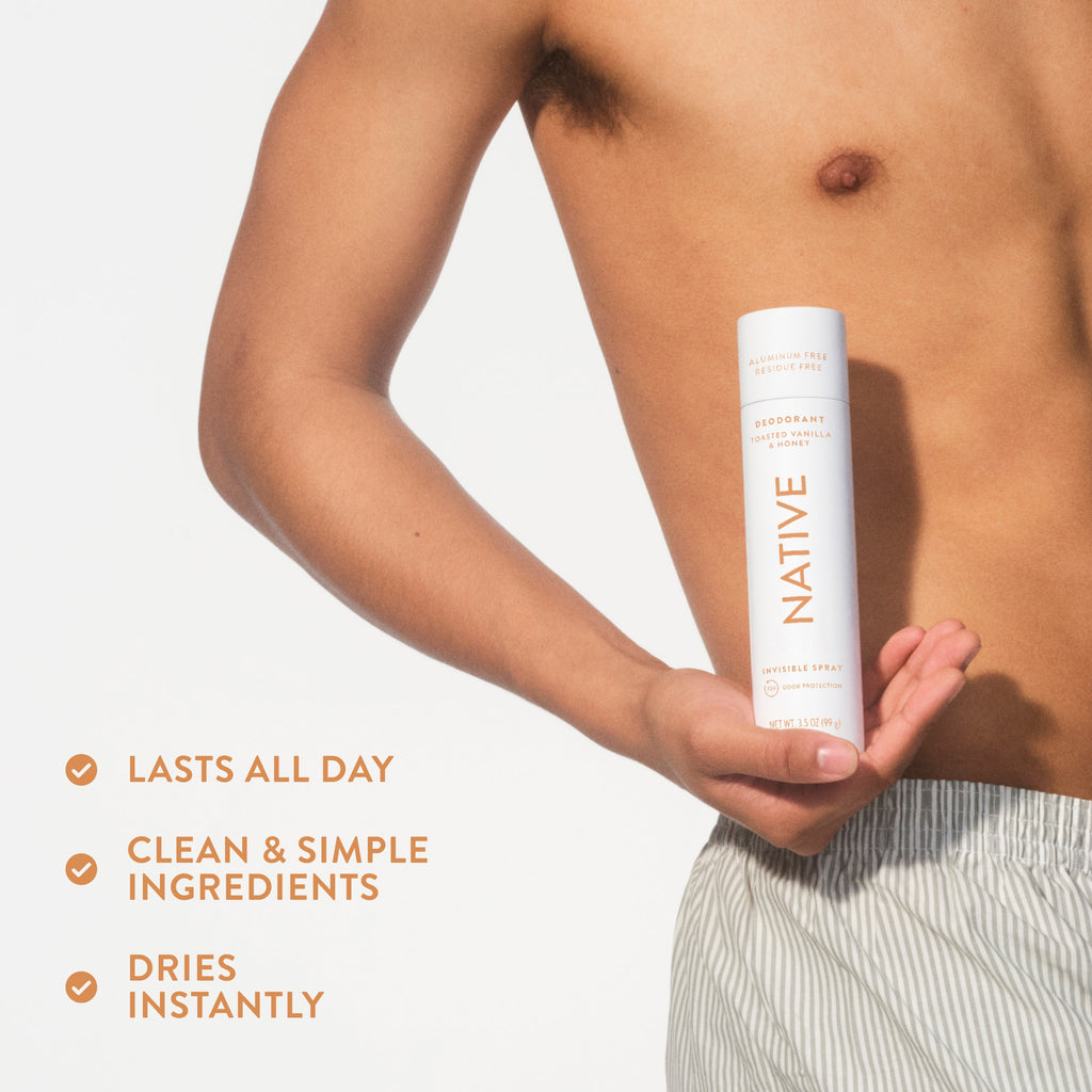 Deodorant Spray Classic Toasted Vanilla and Honey 3.5oz Daily Routine