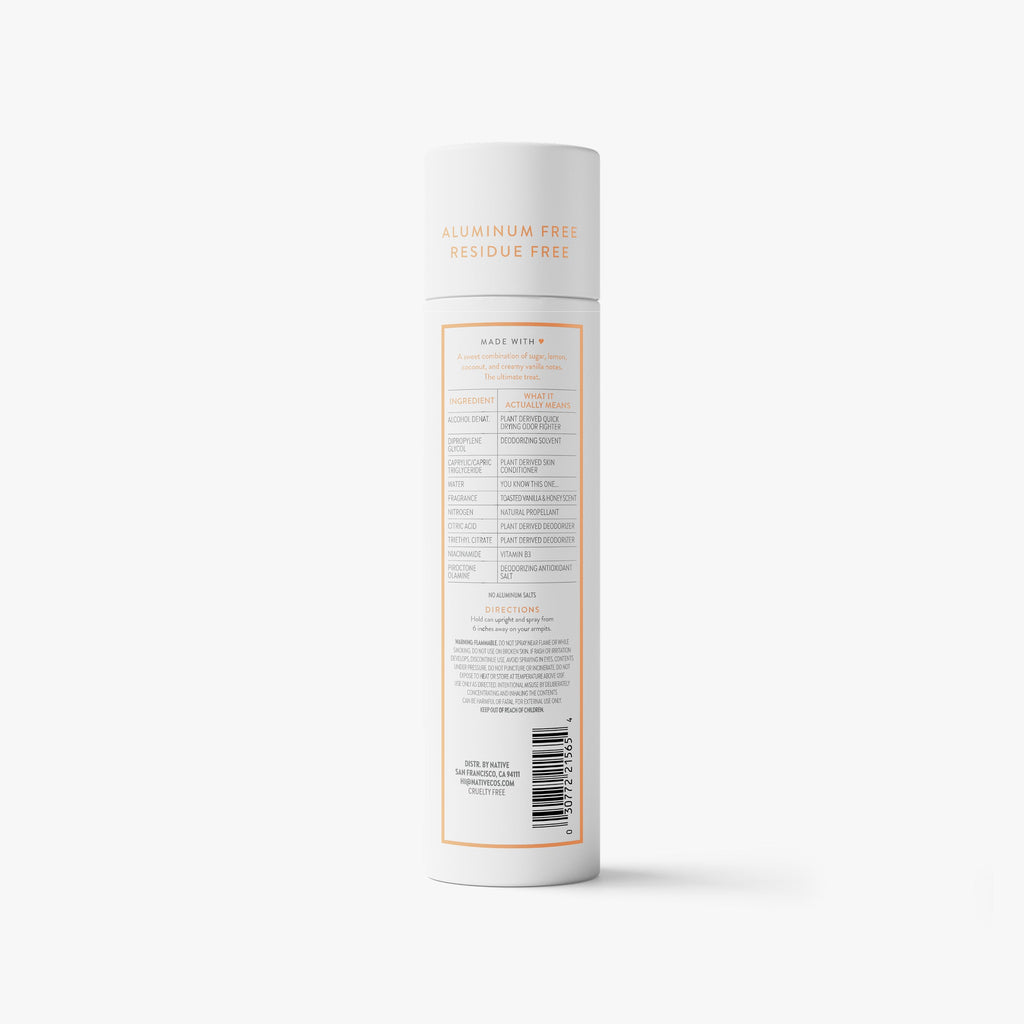 Deodorant Spray Classic Toasted Vanilla and Honey 3.5oz Daily Routine