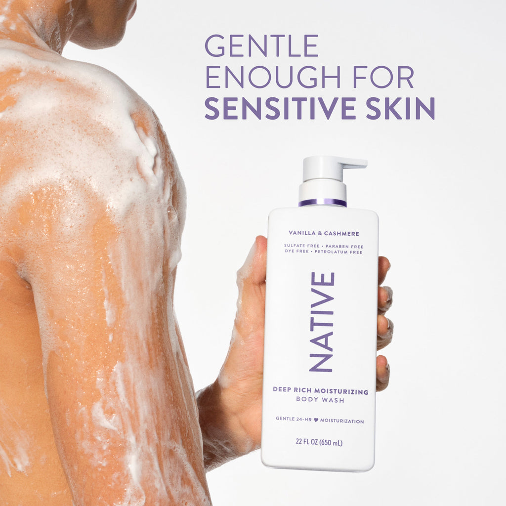 Moisturizing Body Wash Classic Vanilla and Cashmere 22oz Daily Routine
