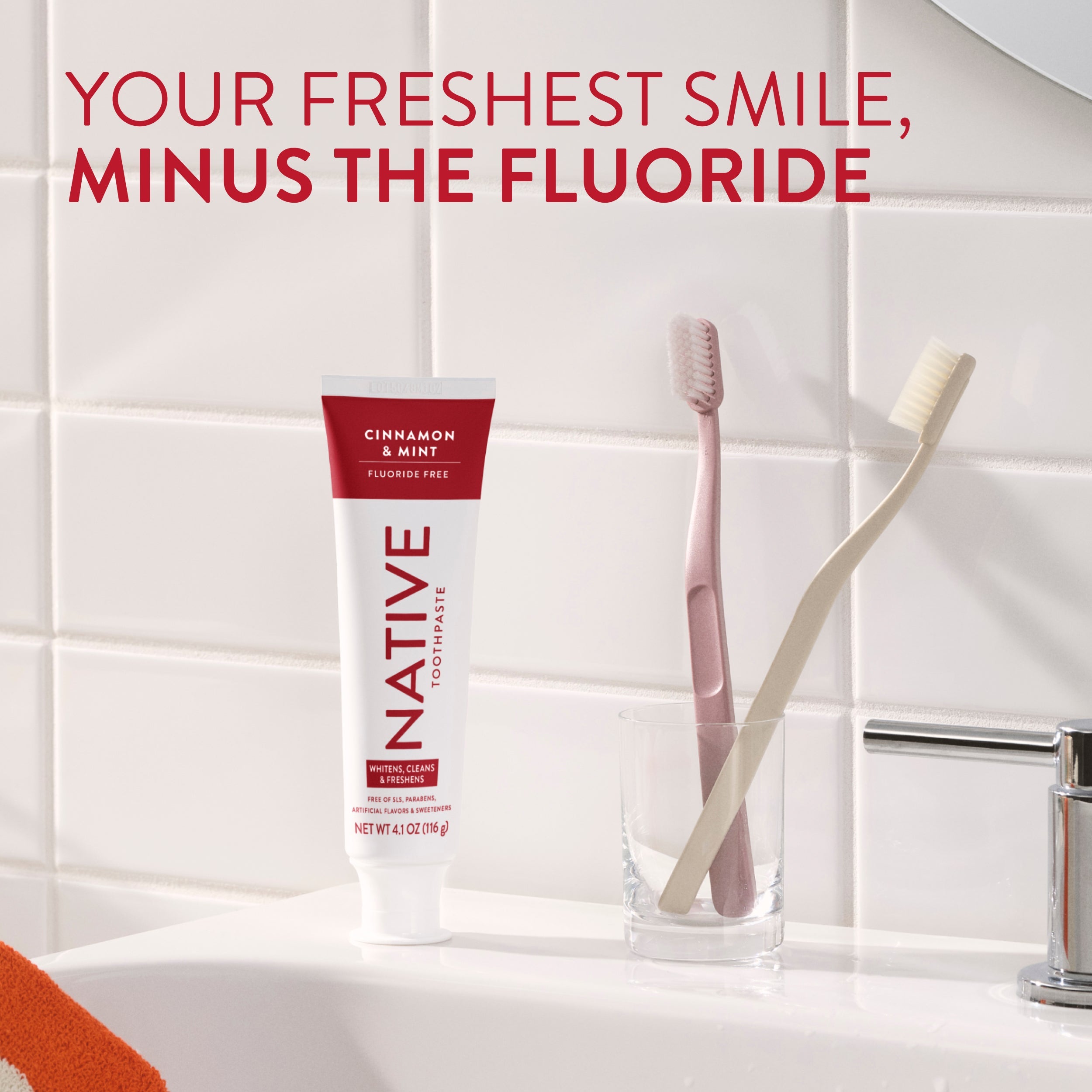 Toothpaste Classic Cinnamon and Mint 4.1oz Daily Routine