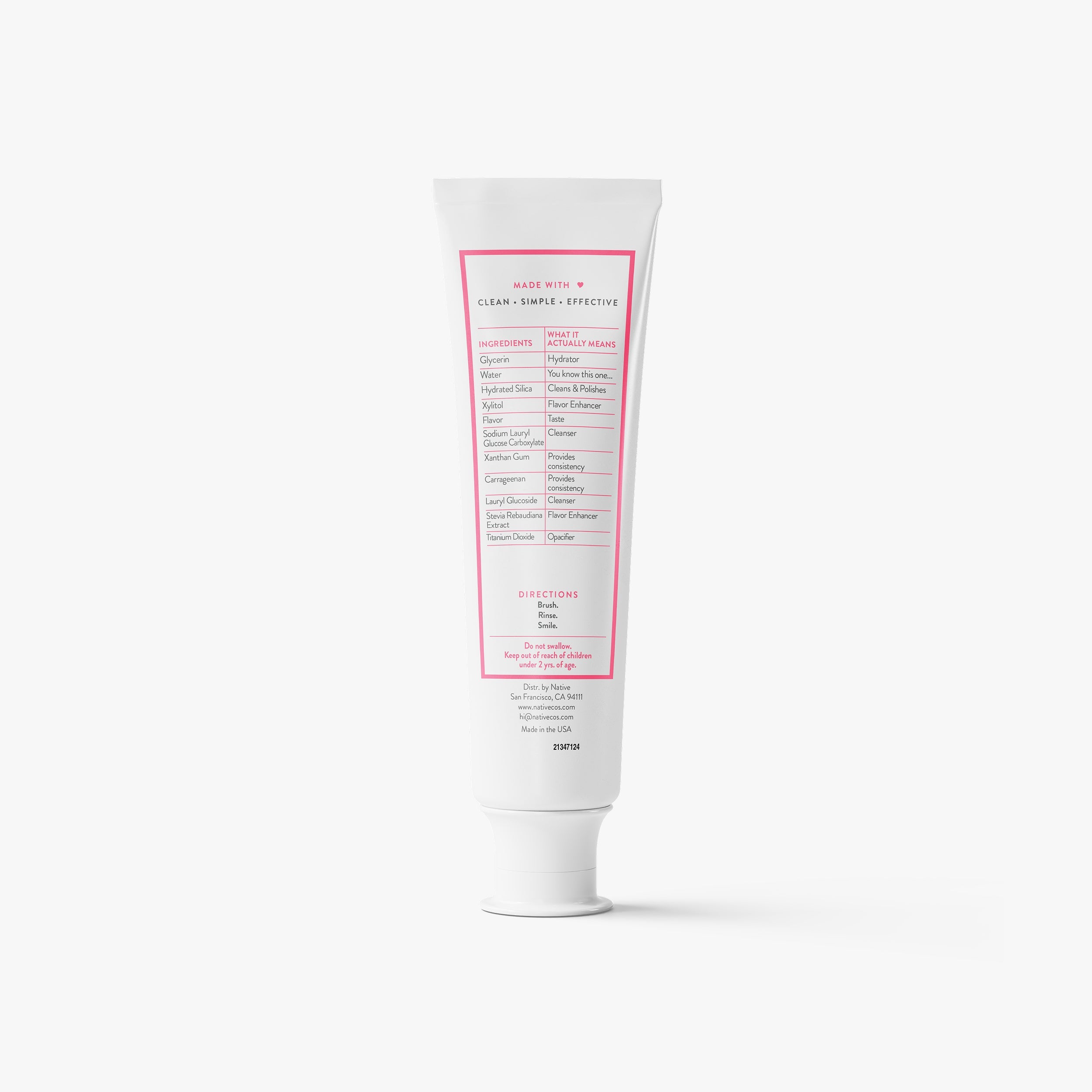 Toothpaste Classic Fruit Smoothie 4.1oz Daily Routine