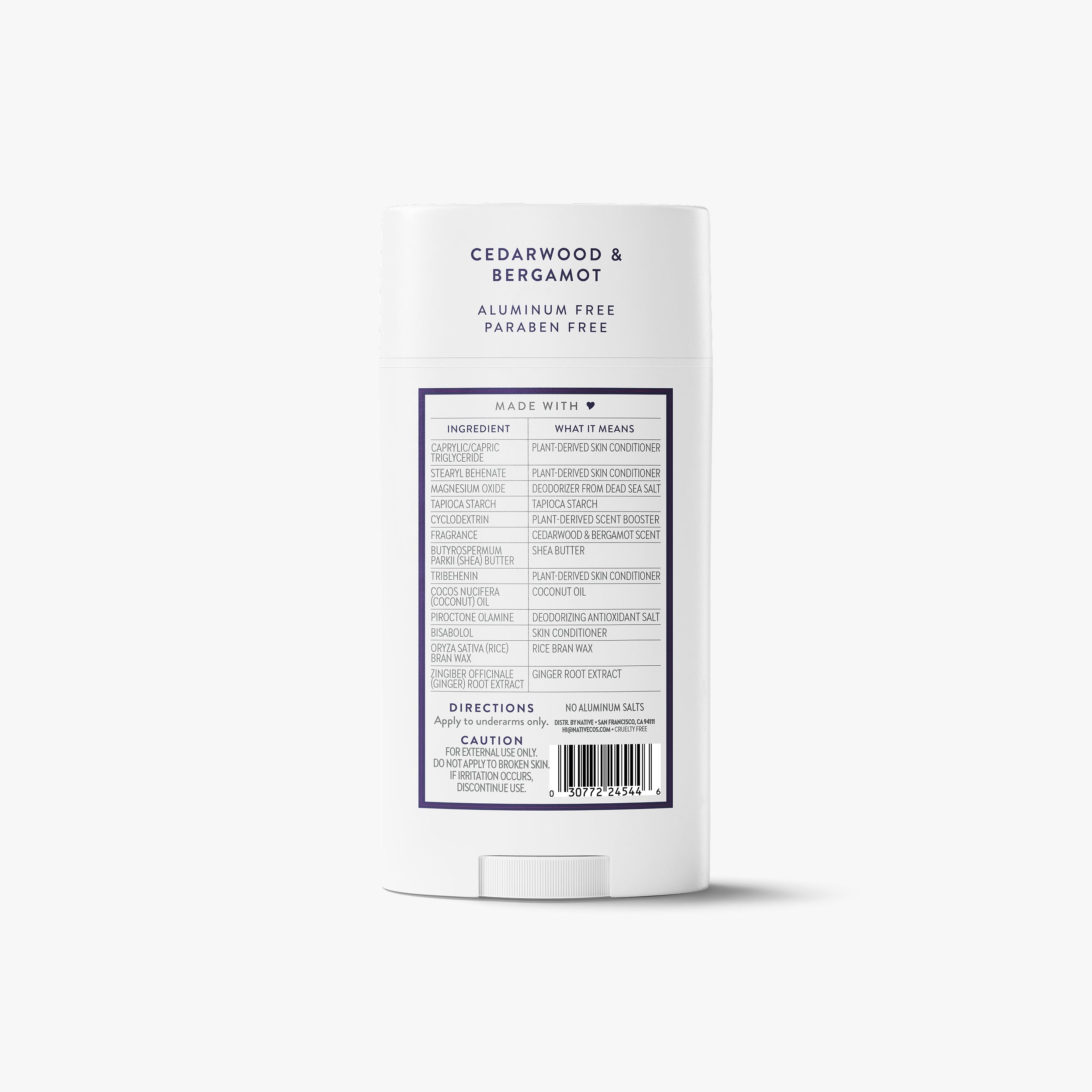 Deodorant Stick Classic Cedarwood and Bergamot 3.1oz Daily Routine