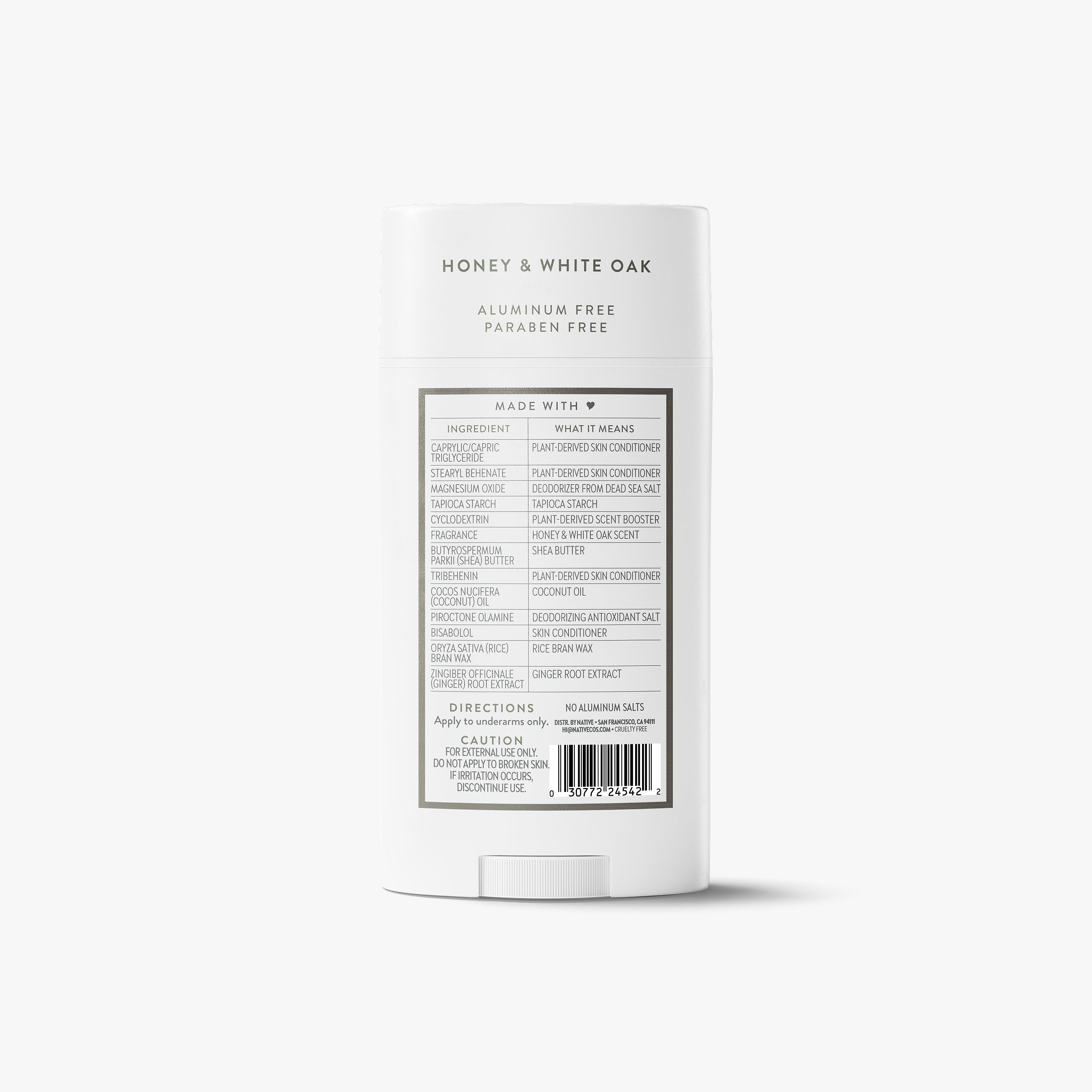 Deodorant Stick Classic Honey and White Oak 3.1oz Daily Routine
