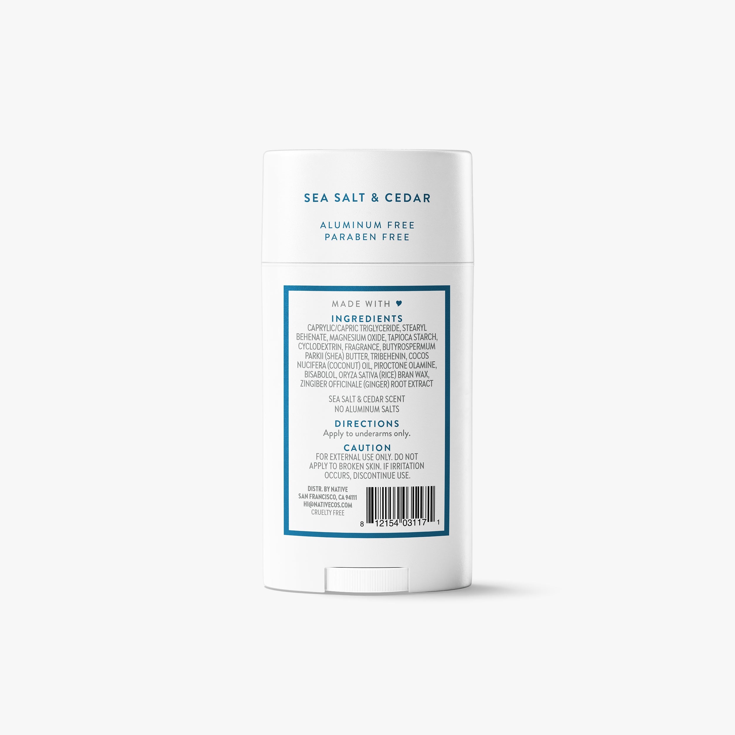 Deodorant Stick Classic Sea Salt and Cedar 2.65oz Daily Routine