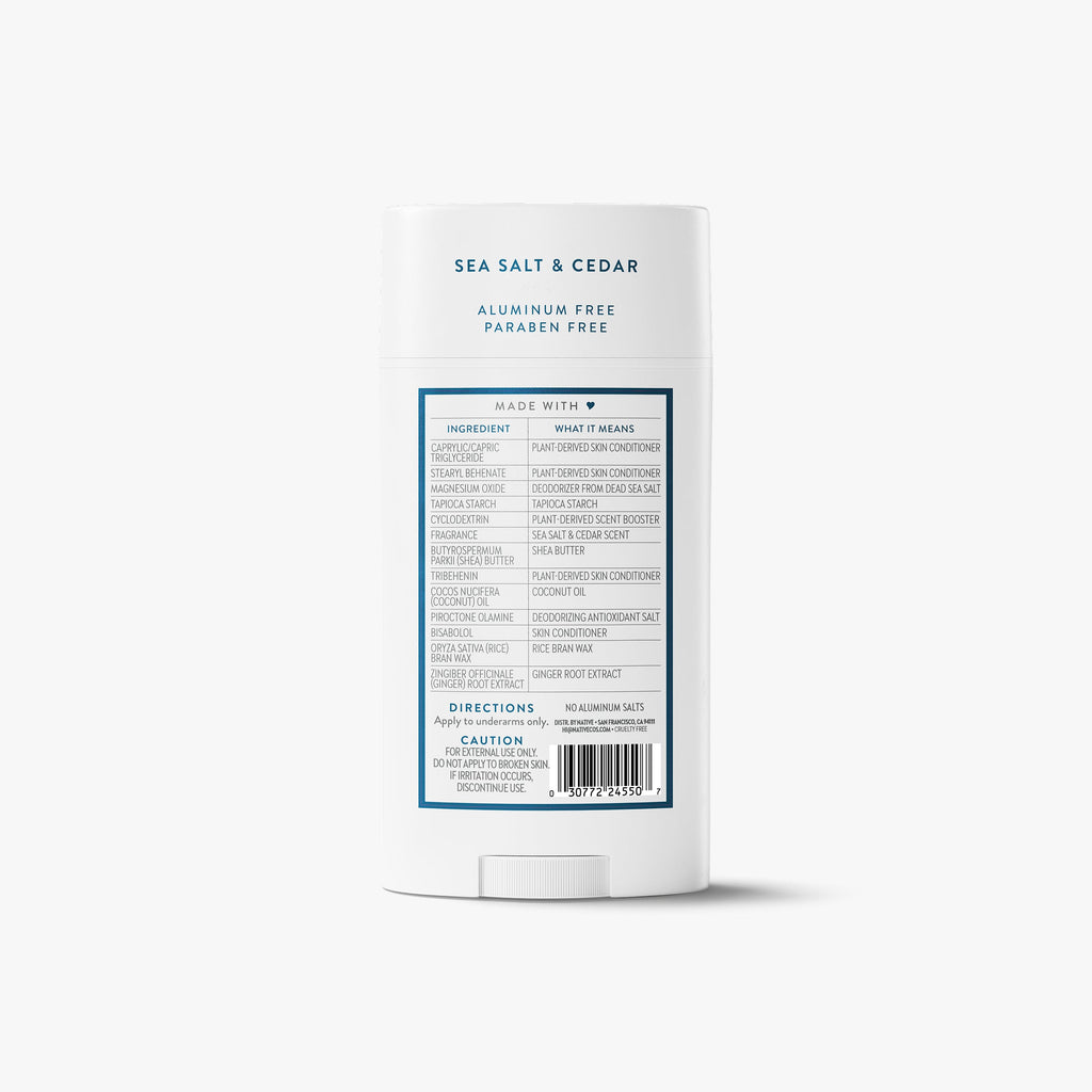 Deodorant Stick Classic Sea Salt and Cedar 3.1oz Daily Routine