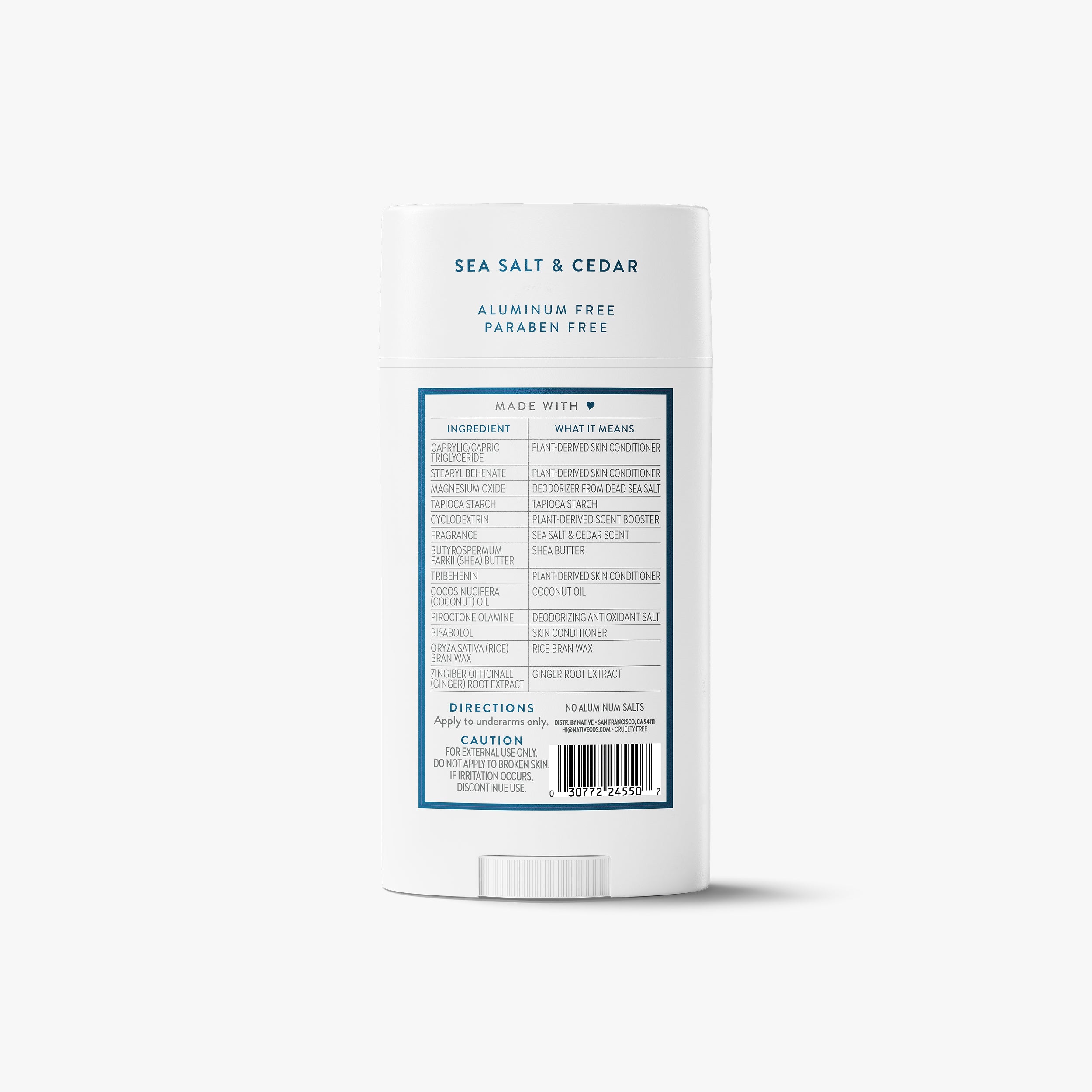 Deodorant Stick Classic Sea Salt and Cedar 3.1oz Daily Routine