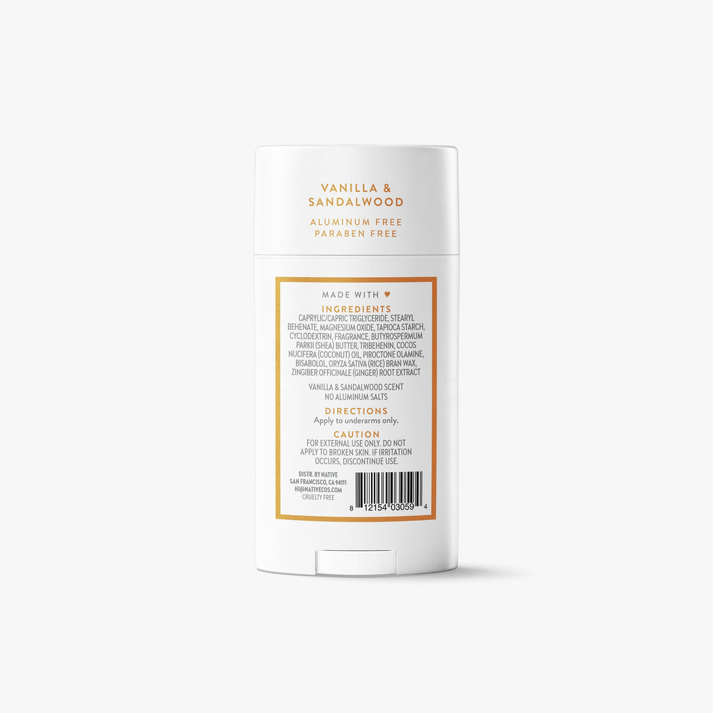 Deodorant Stick Classic Vanilla and Sandalwood 2.65oz Daily Routine