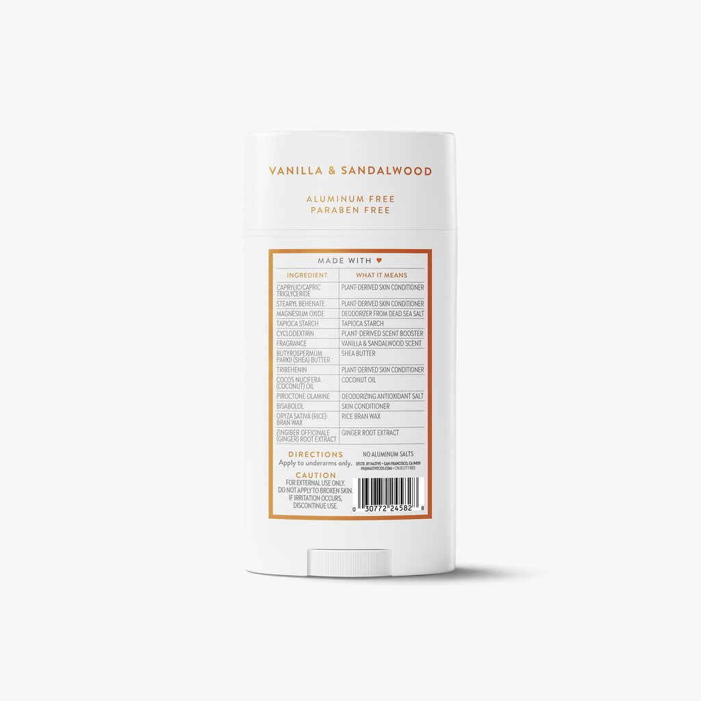 Deodorant Stick Classic Vanilla and Sandalwood 3.1oz Daily Routine