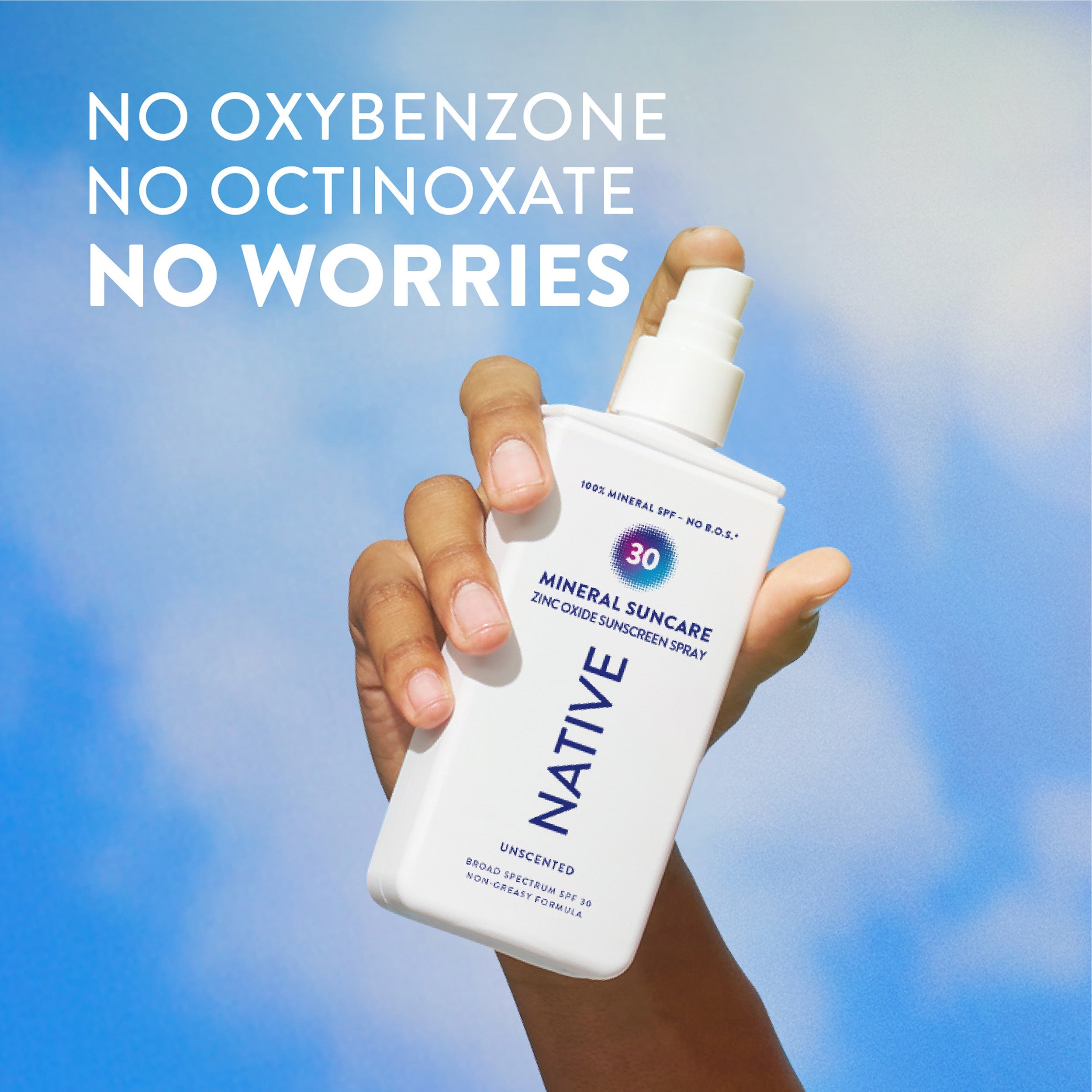 Sunscreen Spritz Unscented Daily Routine