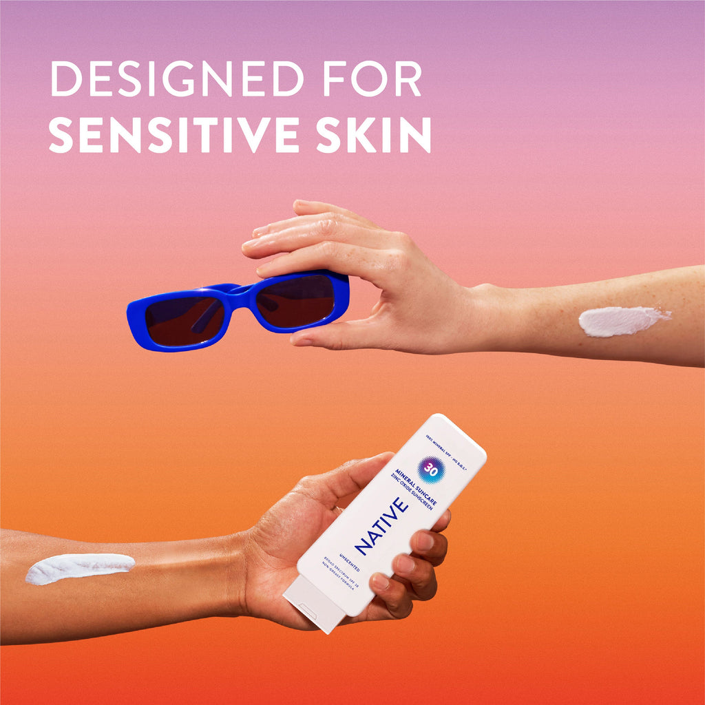 Sunscreen Lotion Unscented Daily Routine