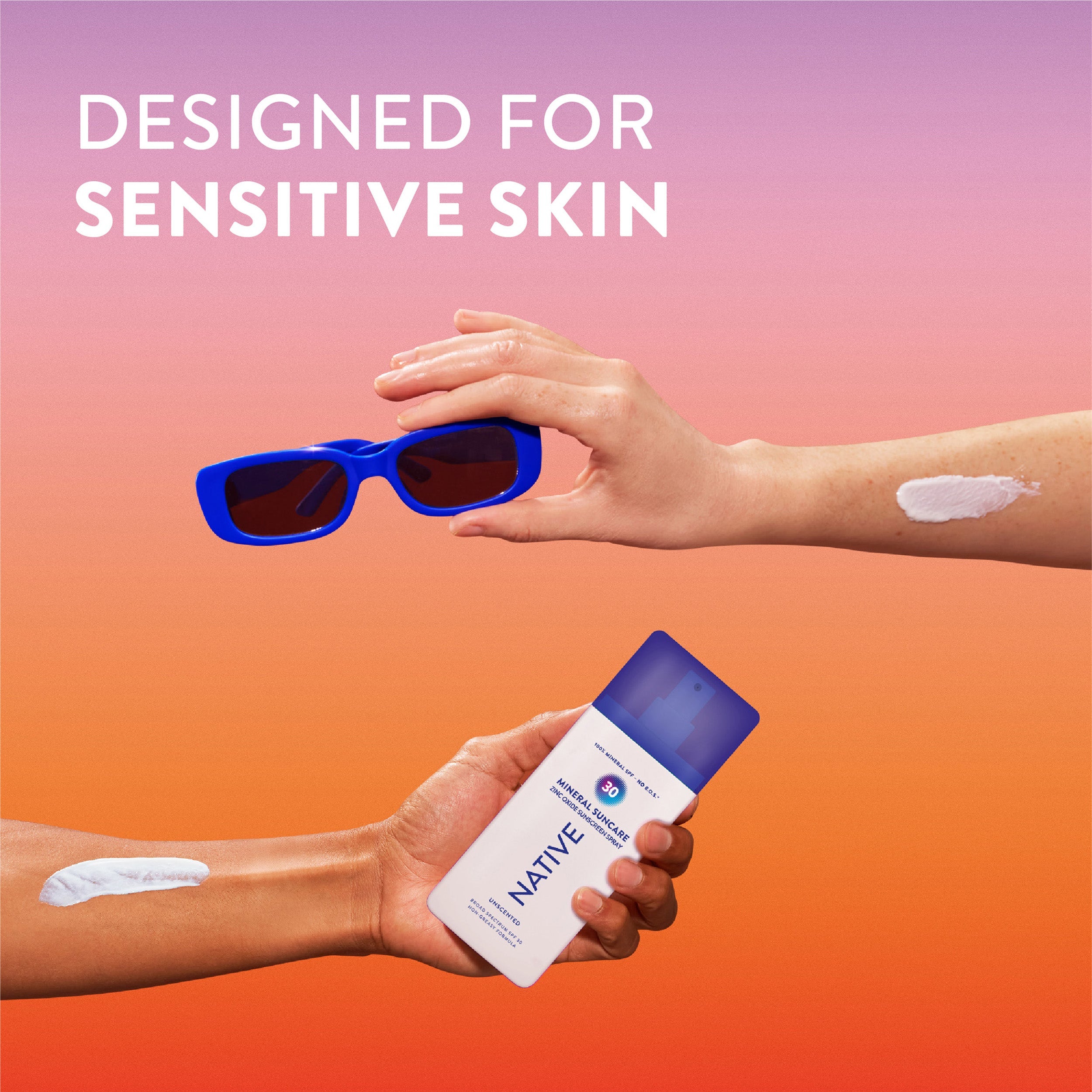 Sunscreen Spritz Unscented Daily Routine