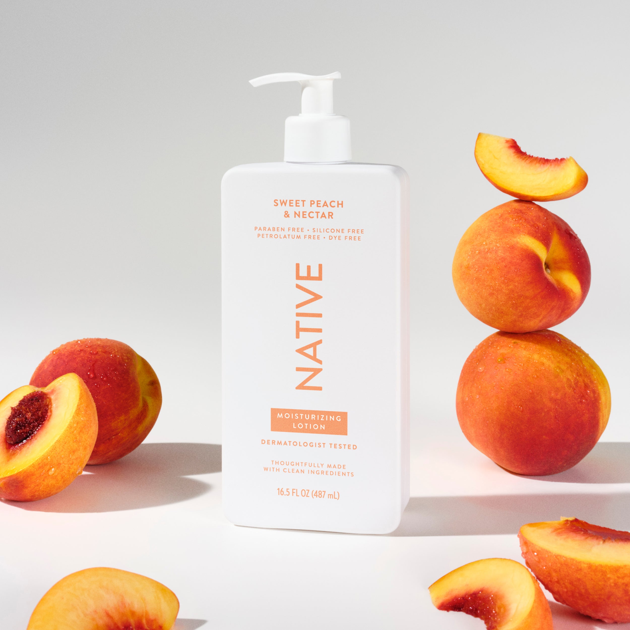 Body Lotion Classic Sweet Peach and Nectar 16.5oz Daily Routine