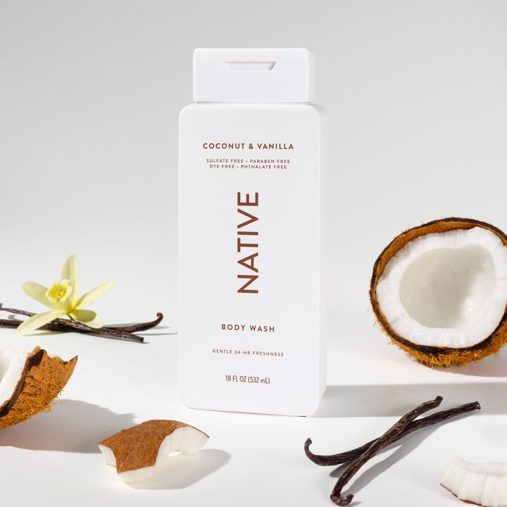 Body Wash Classic Coconut and Vanilla 18oz Daily Routine