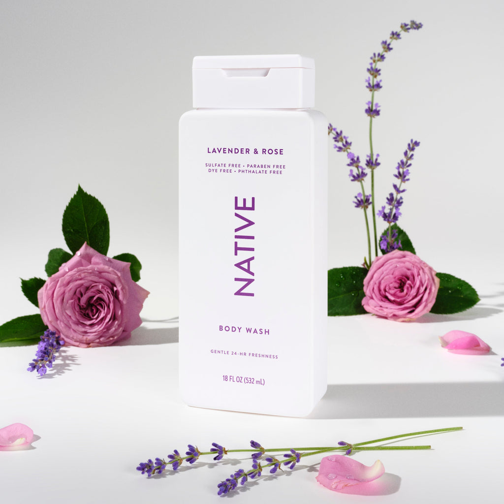 Body Wash Classic Lavender and Rose 18oz Daily Routine