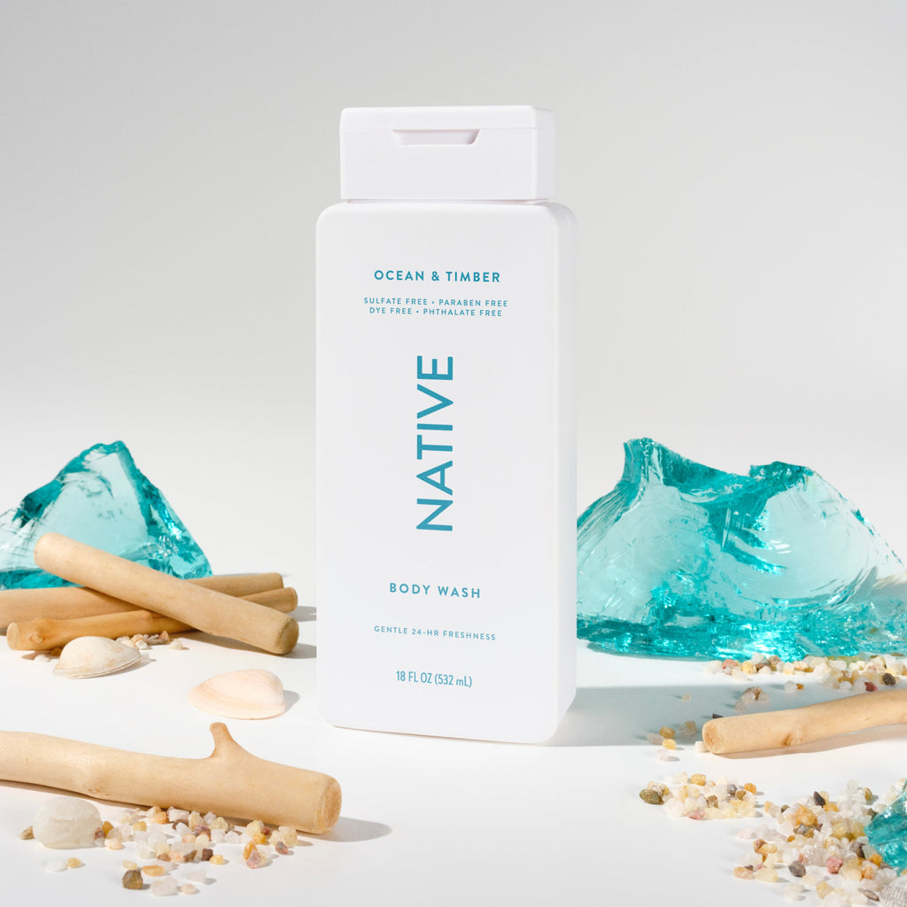 Body Wash Classic Ocean and Timber 18oz Daily Routine