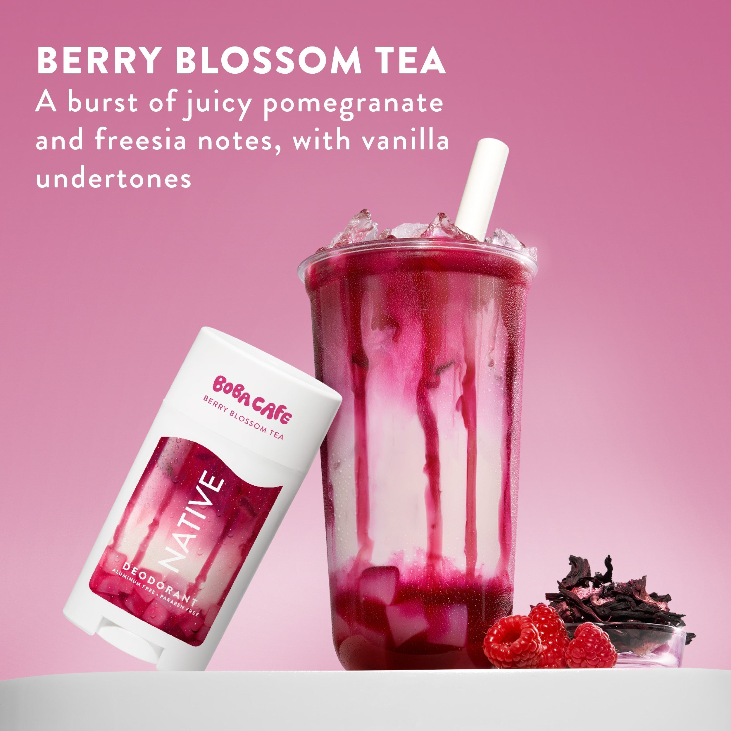 Deodorant Stick Limited Edition Berry Blossom Tea 2.65oz Daily Routine