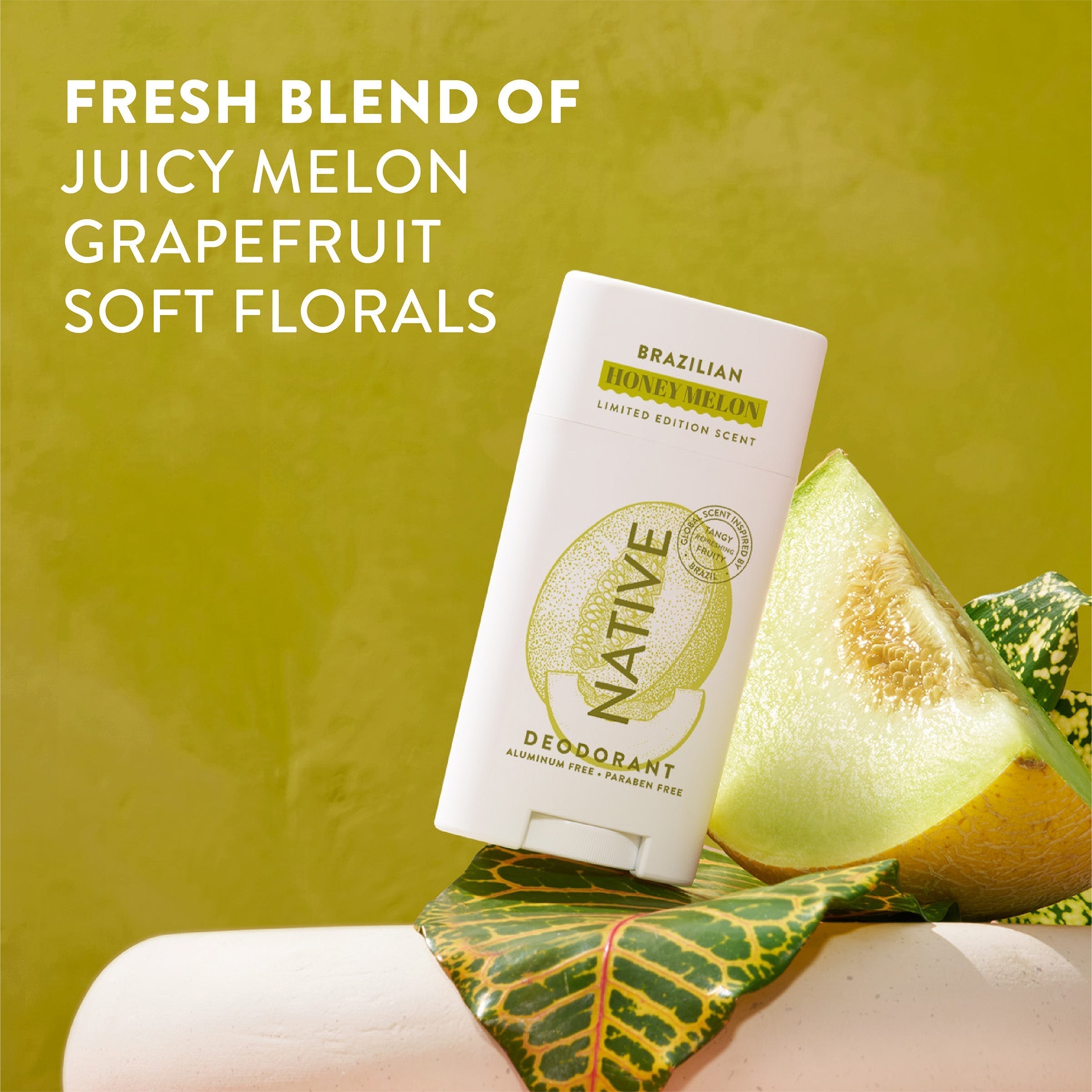 Deodorant Stick Limited Edition Brazilian Honey Melon 2.65oz Daily Routine