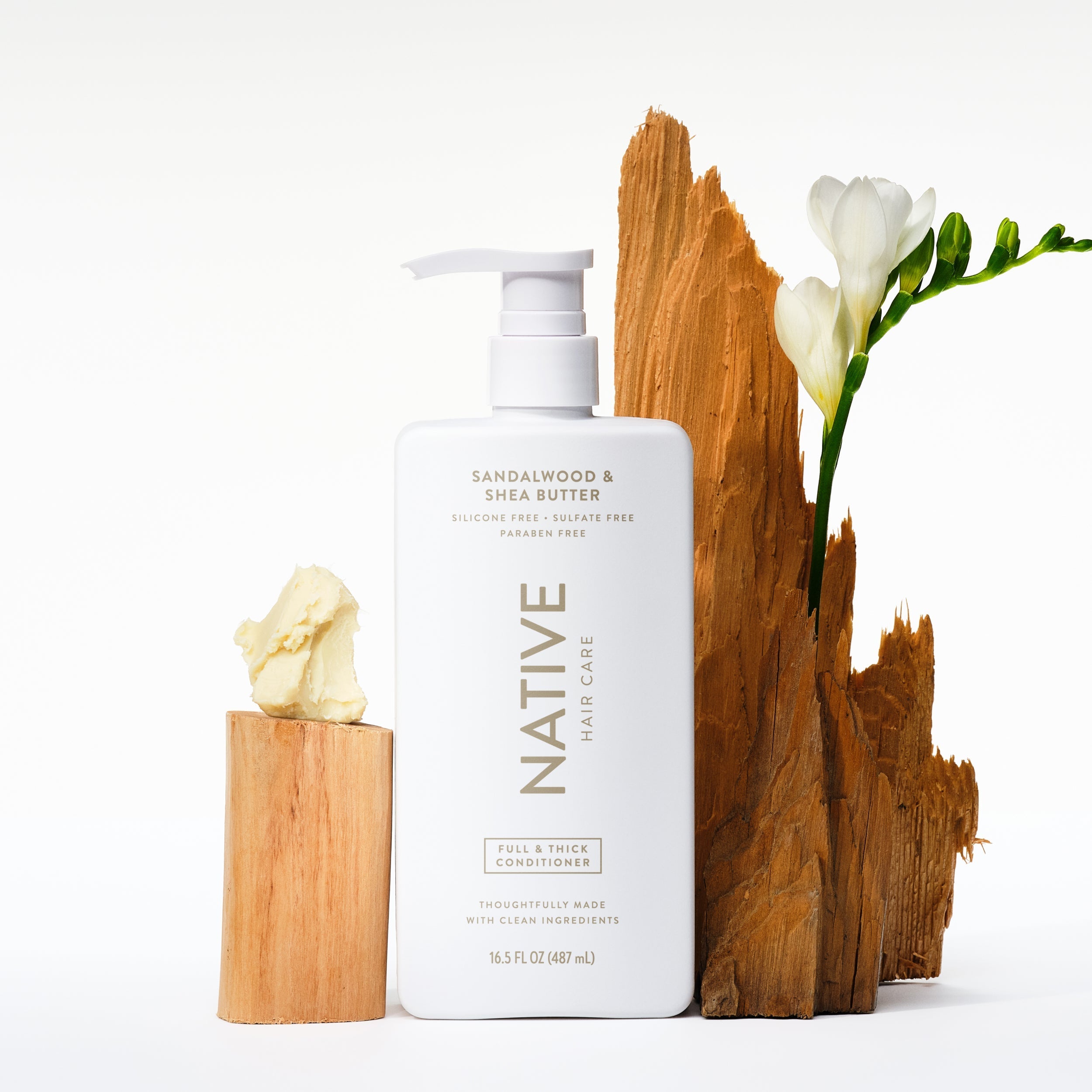Full and Thick Conditioner Classic Sandalwood and Shea Butter 16.5oz Daily Routine