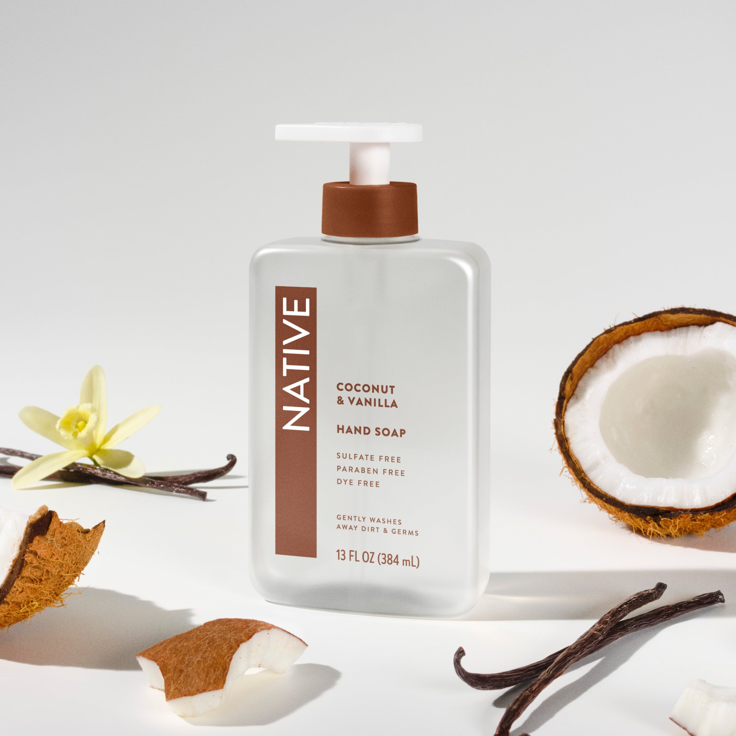 Hand Soap Classic Coconut and Vanilla 13oz Daily Routine