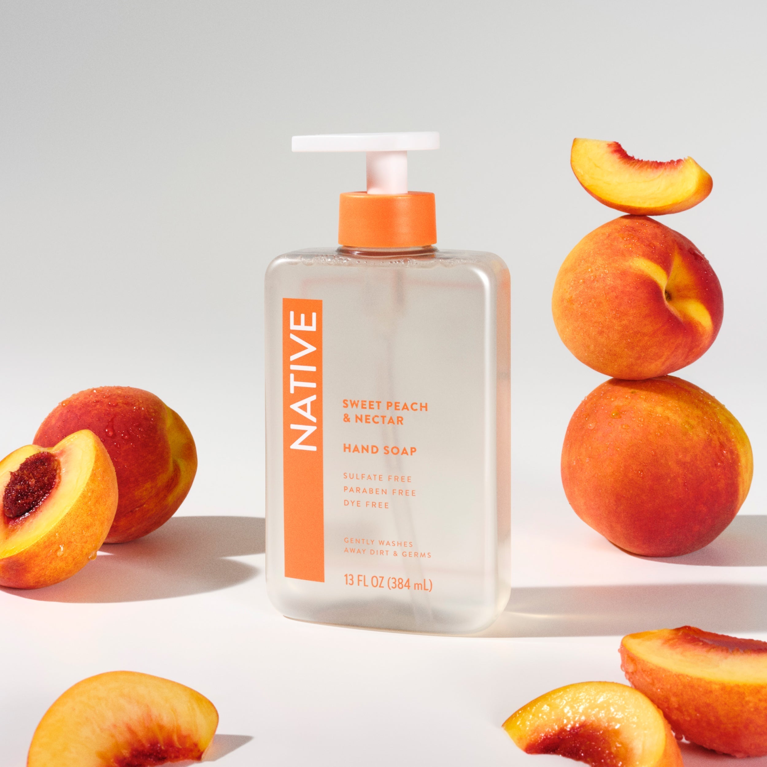 Hand Soap Classic Sweet Peach and Nectar 13oz Daily Routine